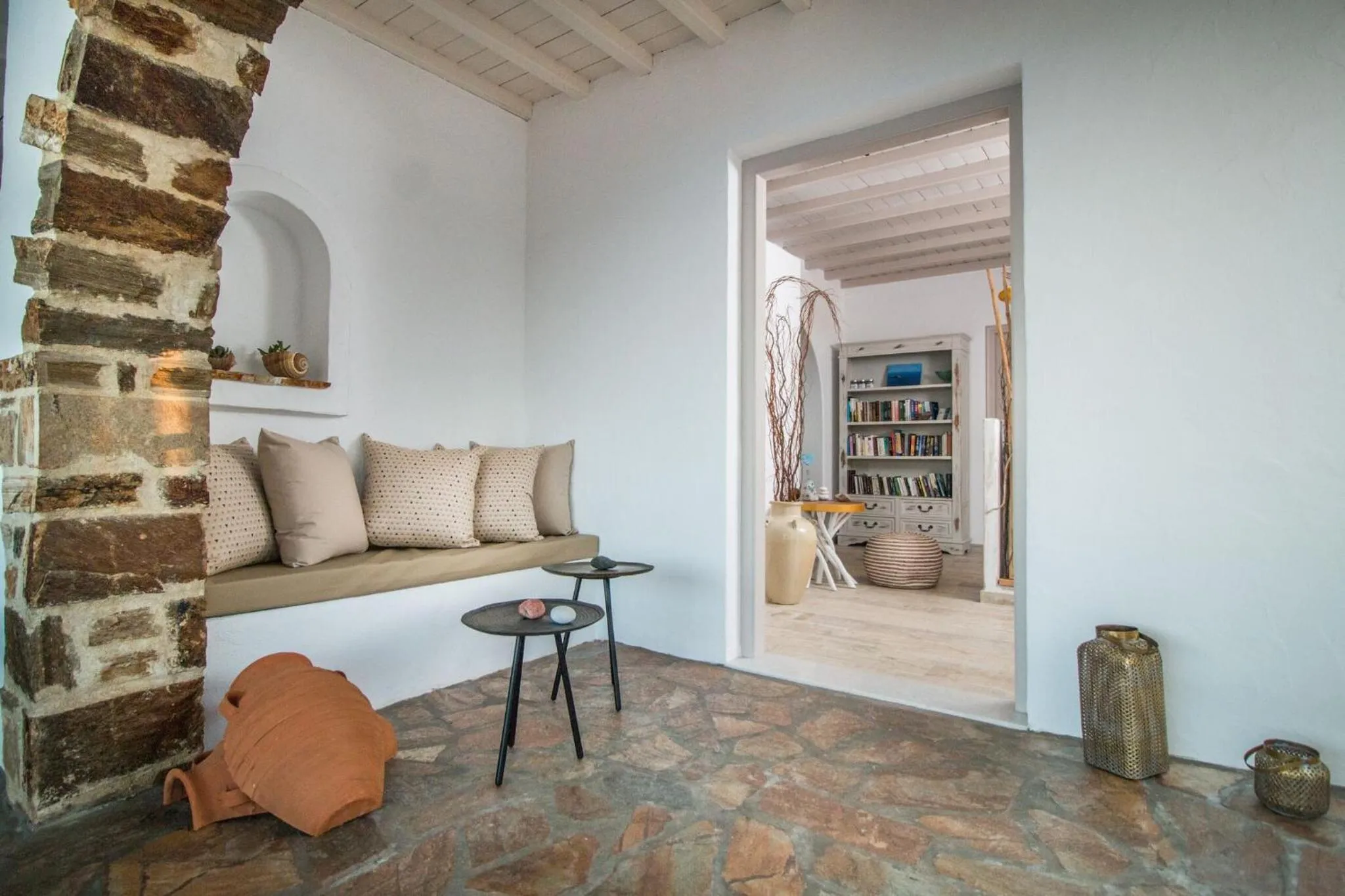 Lobby or reception in Ostria Inn