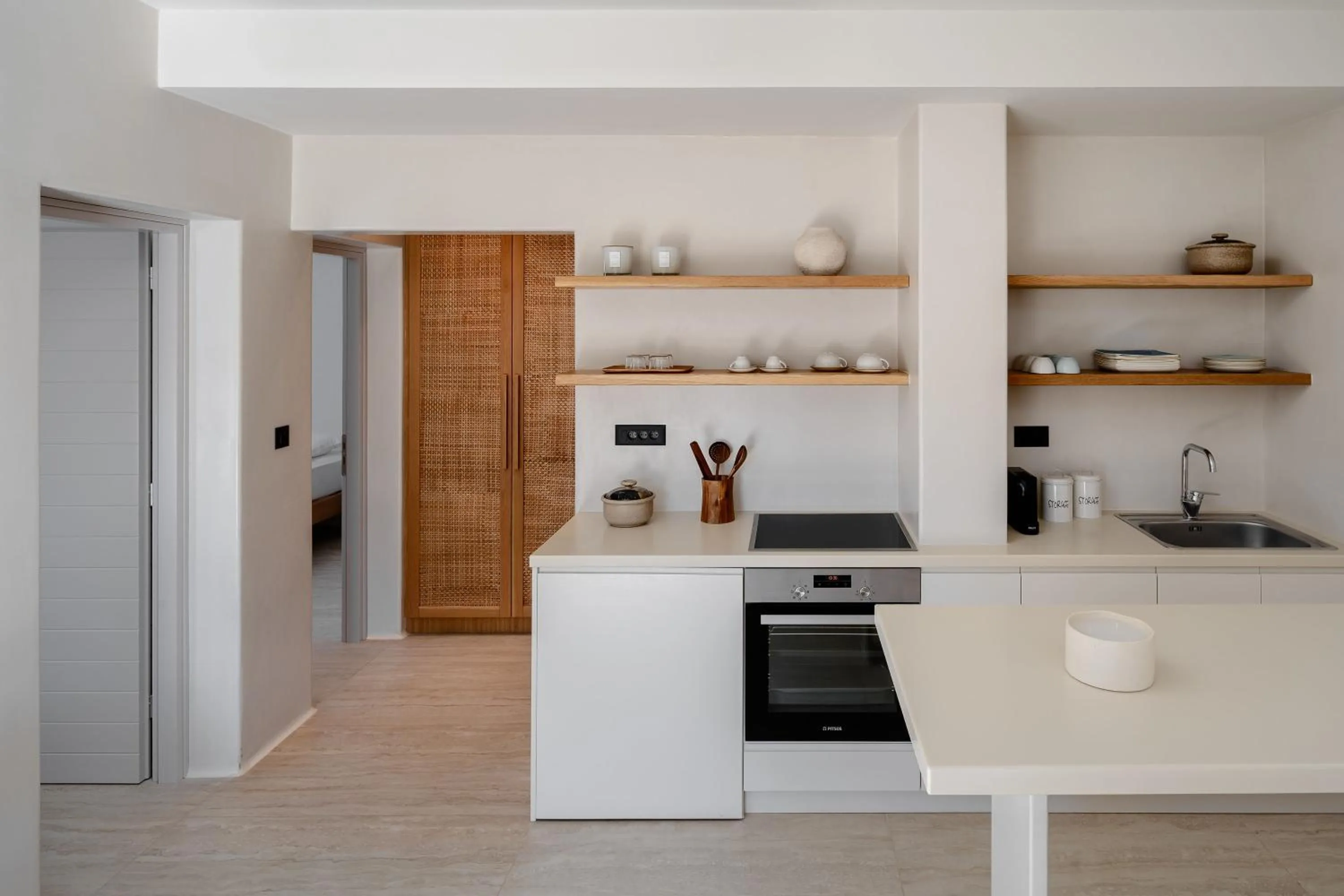 kitchen in Ostria Inn