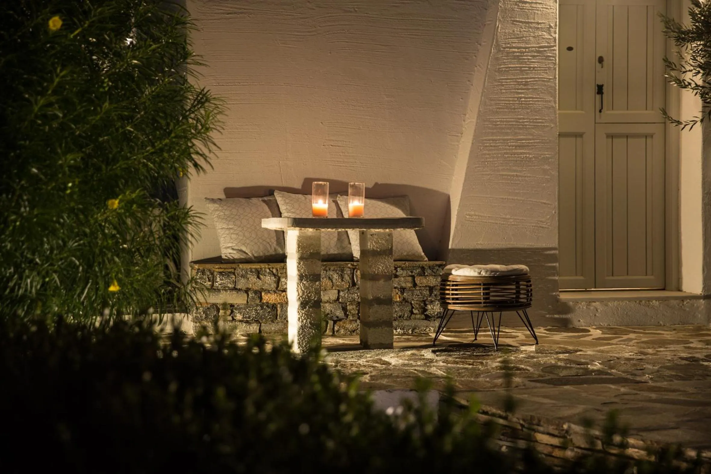 Balcony/Terrace in Ostria Inn