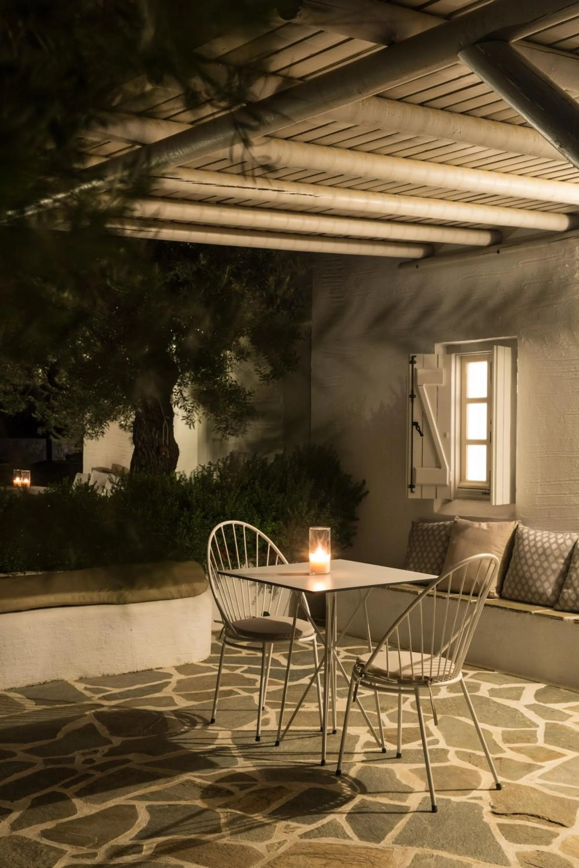 Balcony/Terrace in Ostria Inn