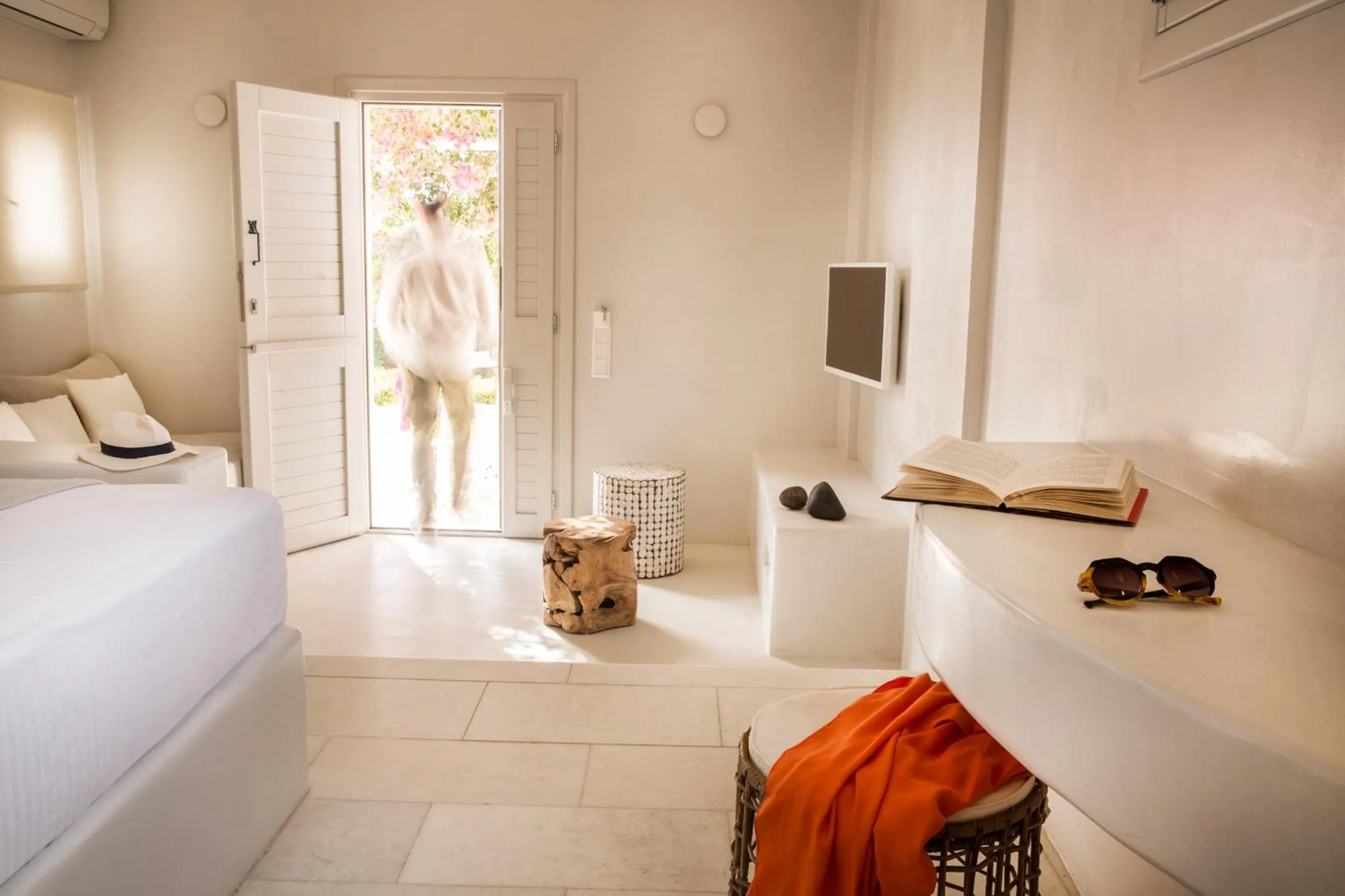 Bedroom, Bed in Ostria Inn