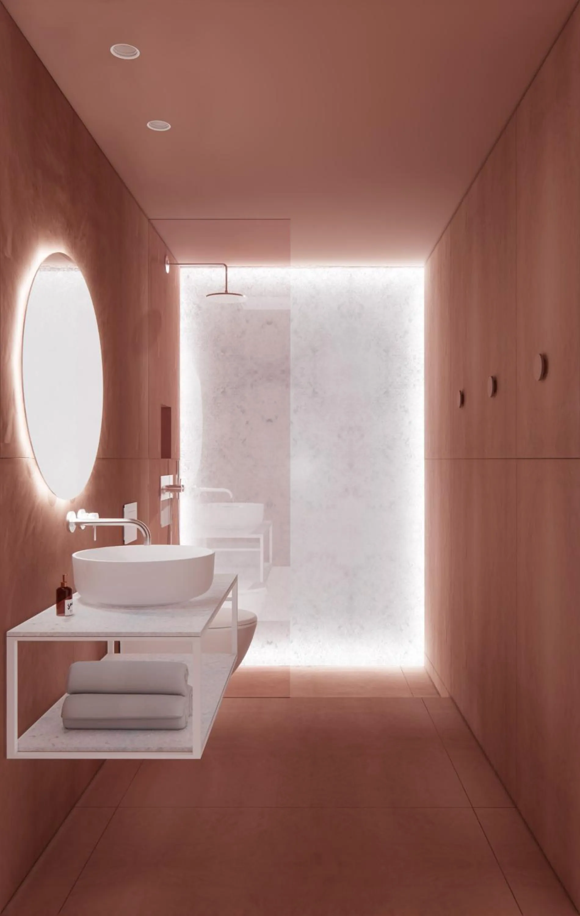 Bathroom in Ostria Inn