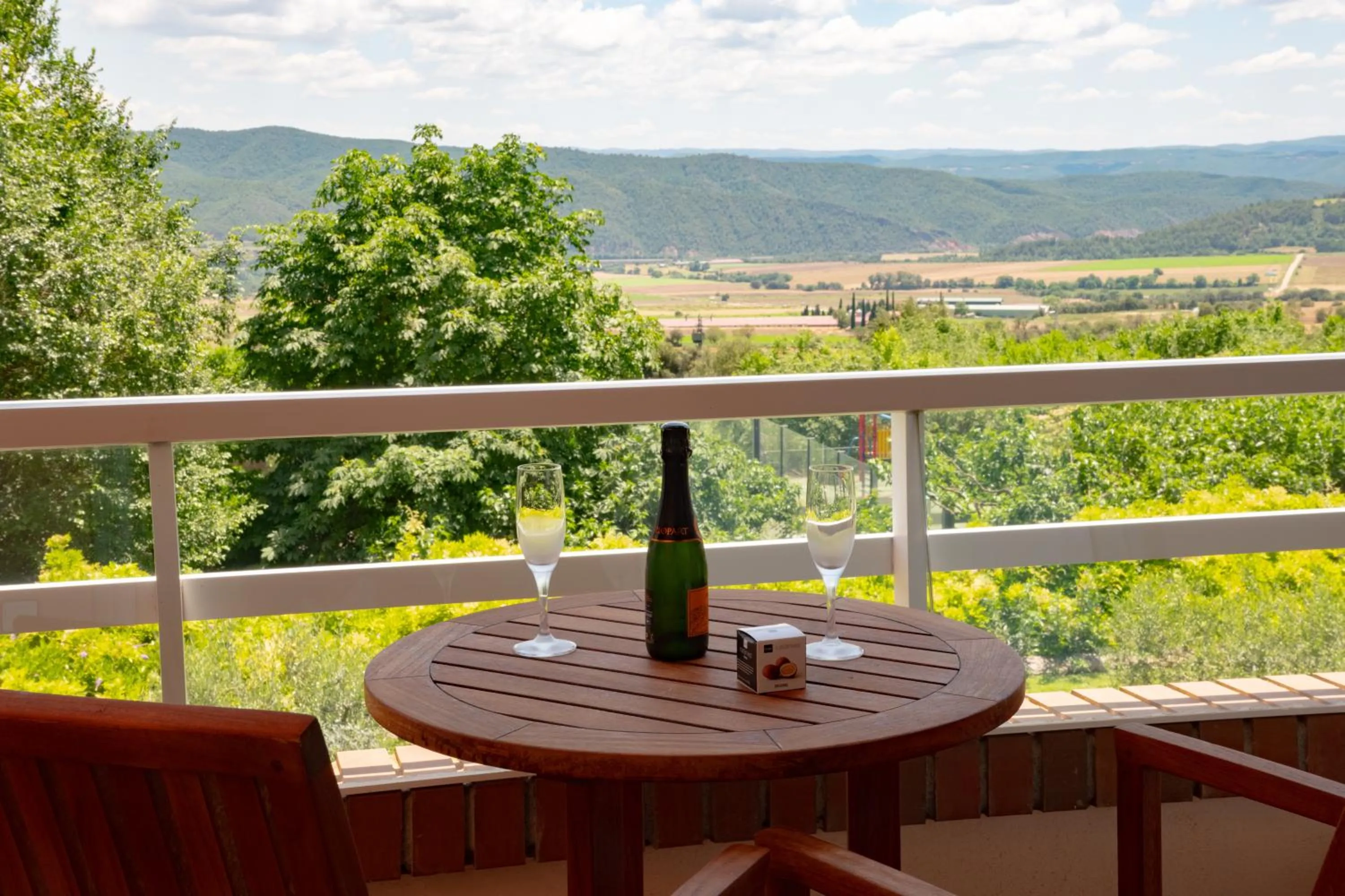 Mountain view in Hotel Can Boix de Peramola