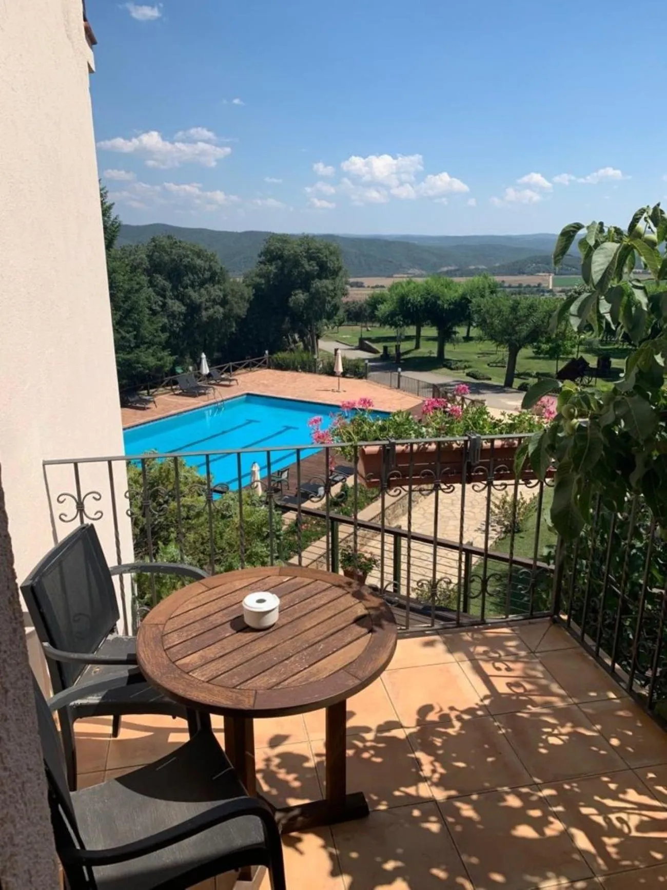 Balcony/Terrace in Hotel Can Boix de Peramola