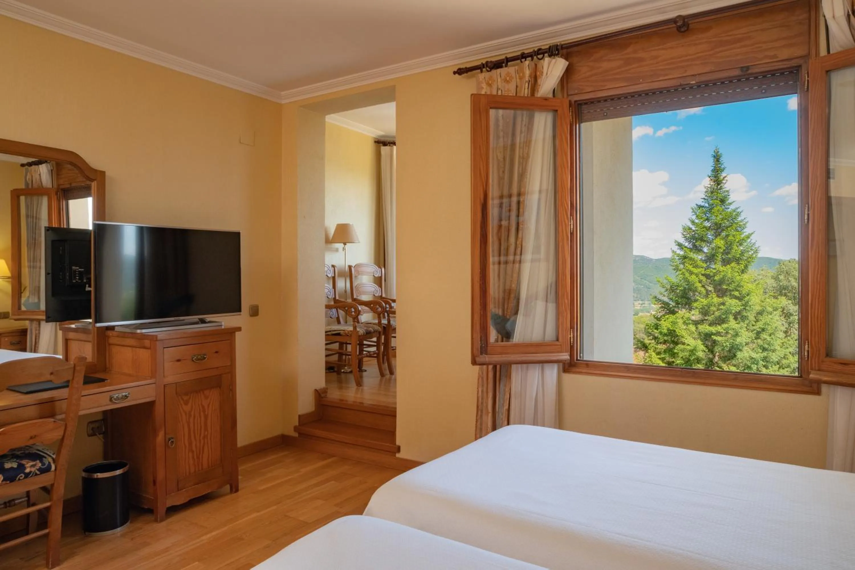 Photo of the whole room, Bed in Hotel Can Boix de Peramola