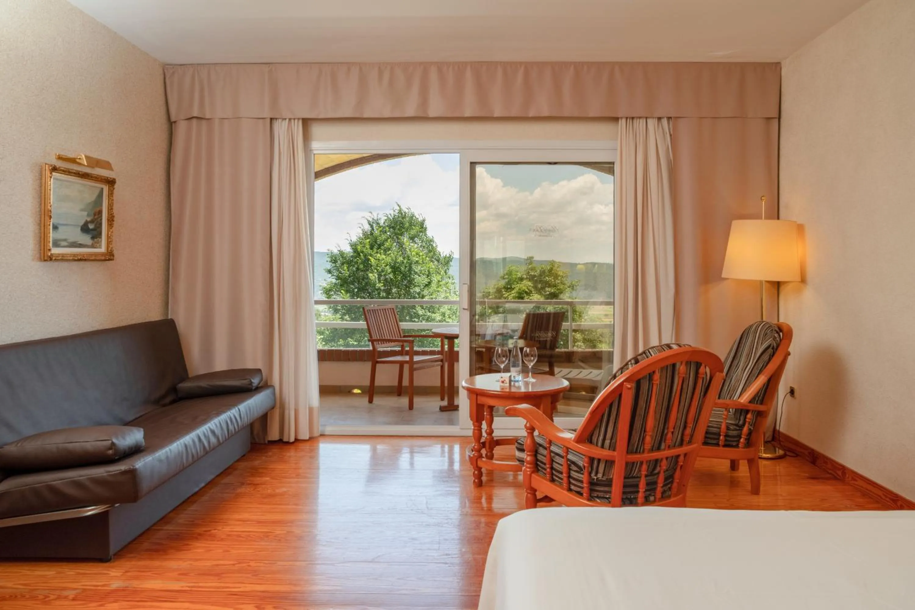 Seating area in Hotel Can Boix de Peramola