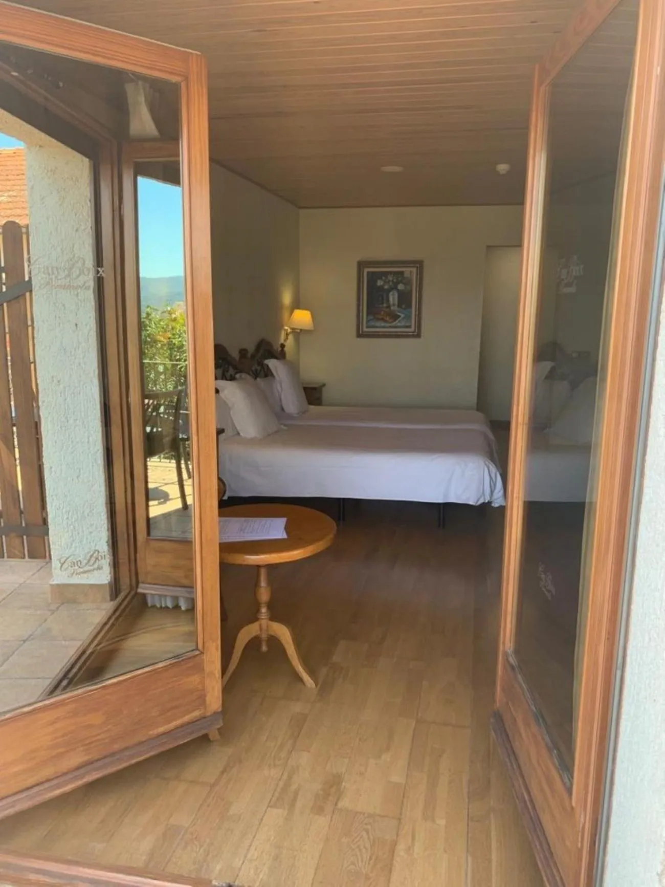 Bedroom, Bed in Hotel Can Boix de Peramola