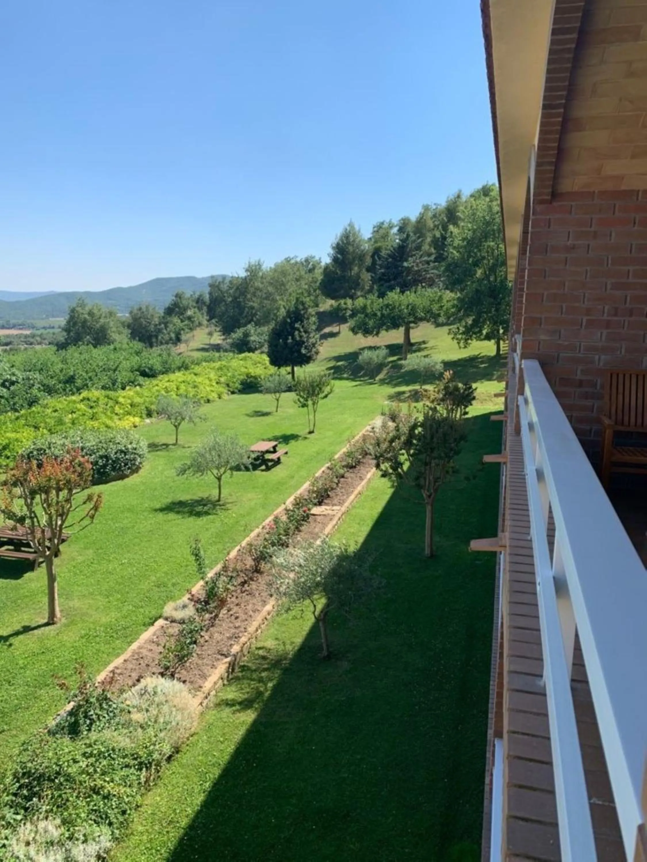Natural landscape in Hotel Can Boix de Peramola