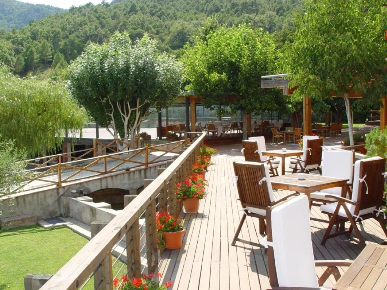 Balcony/Terrace in Hotel Can Boix de Peramola