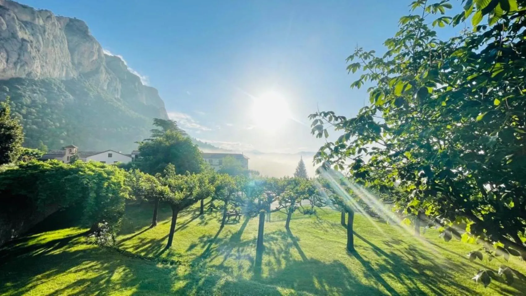 Natural landscape in Hotel Can Boix de Peramola