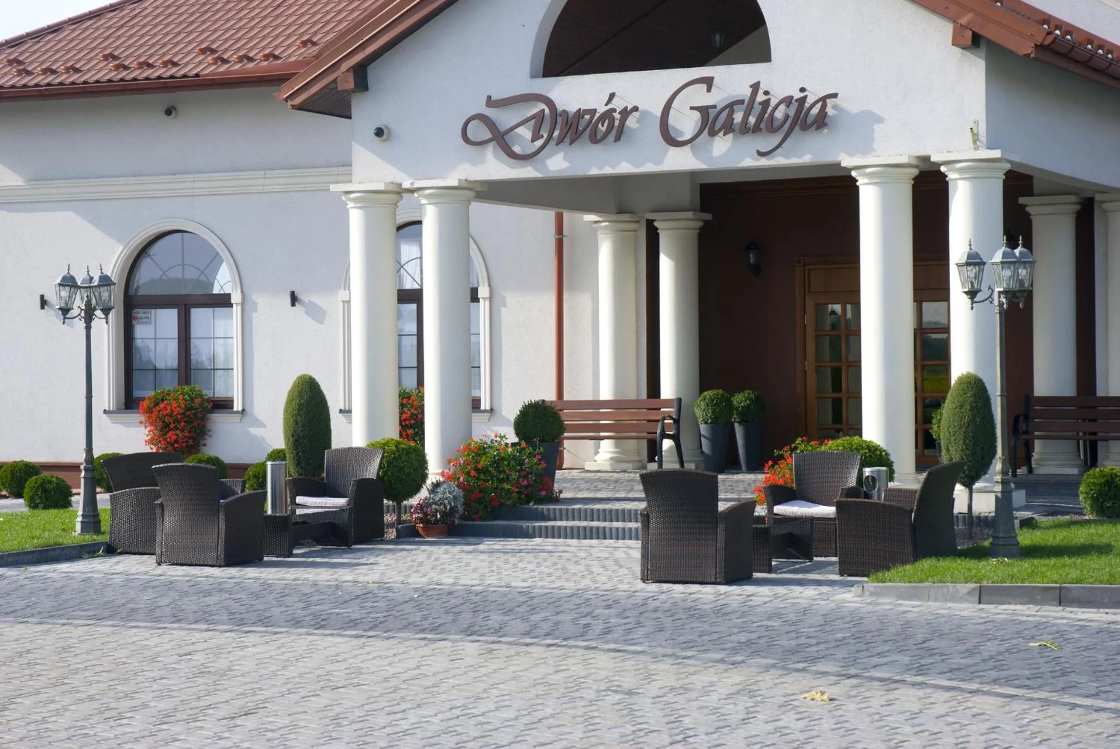 Facade/entrance in Hotel Dwór Galicja