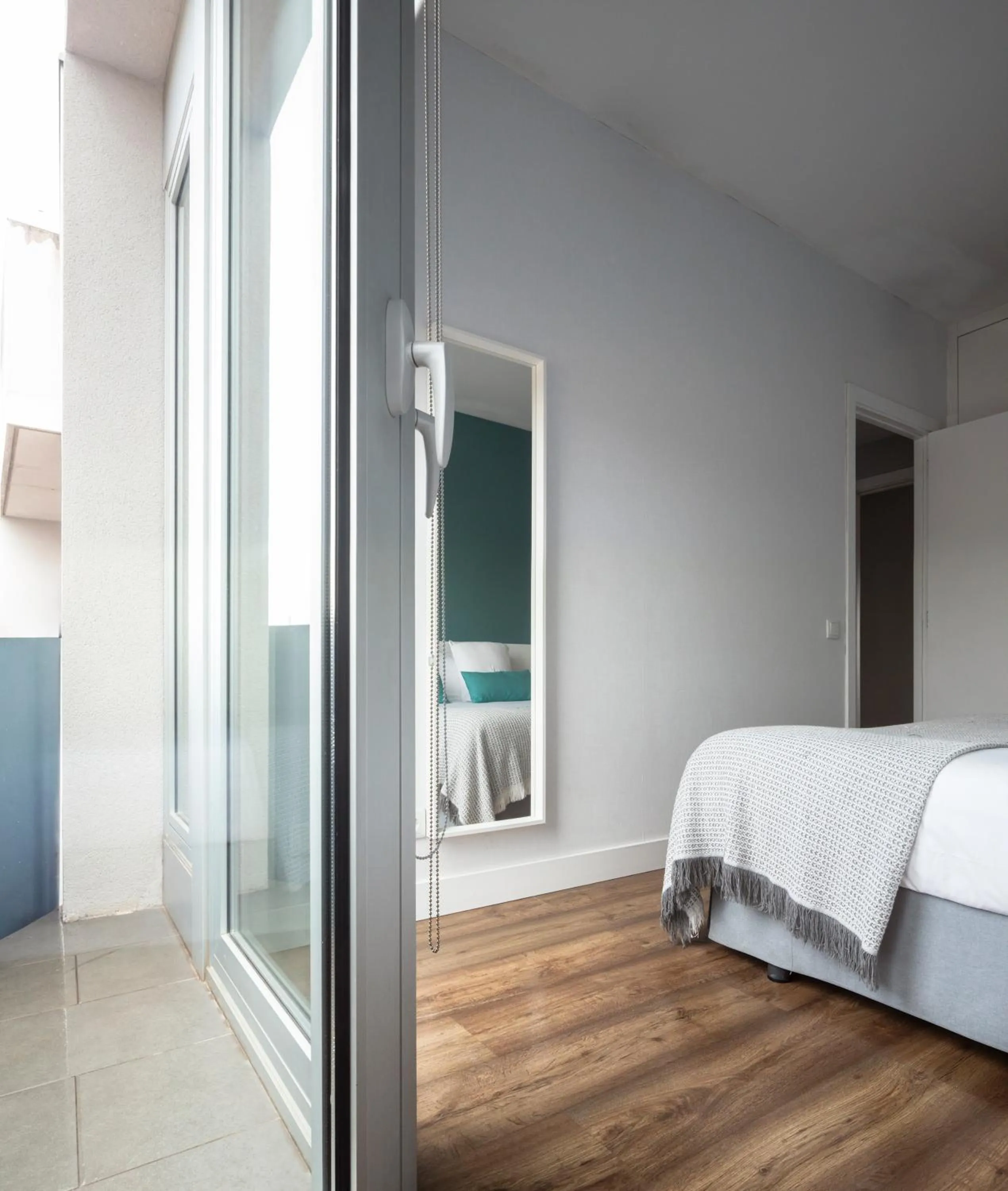 Bed in Feelathome Poblenou Beach Apartments