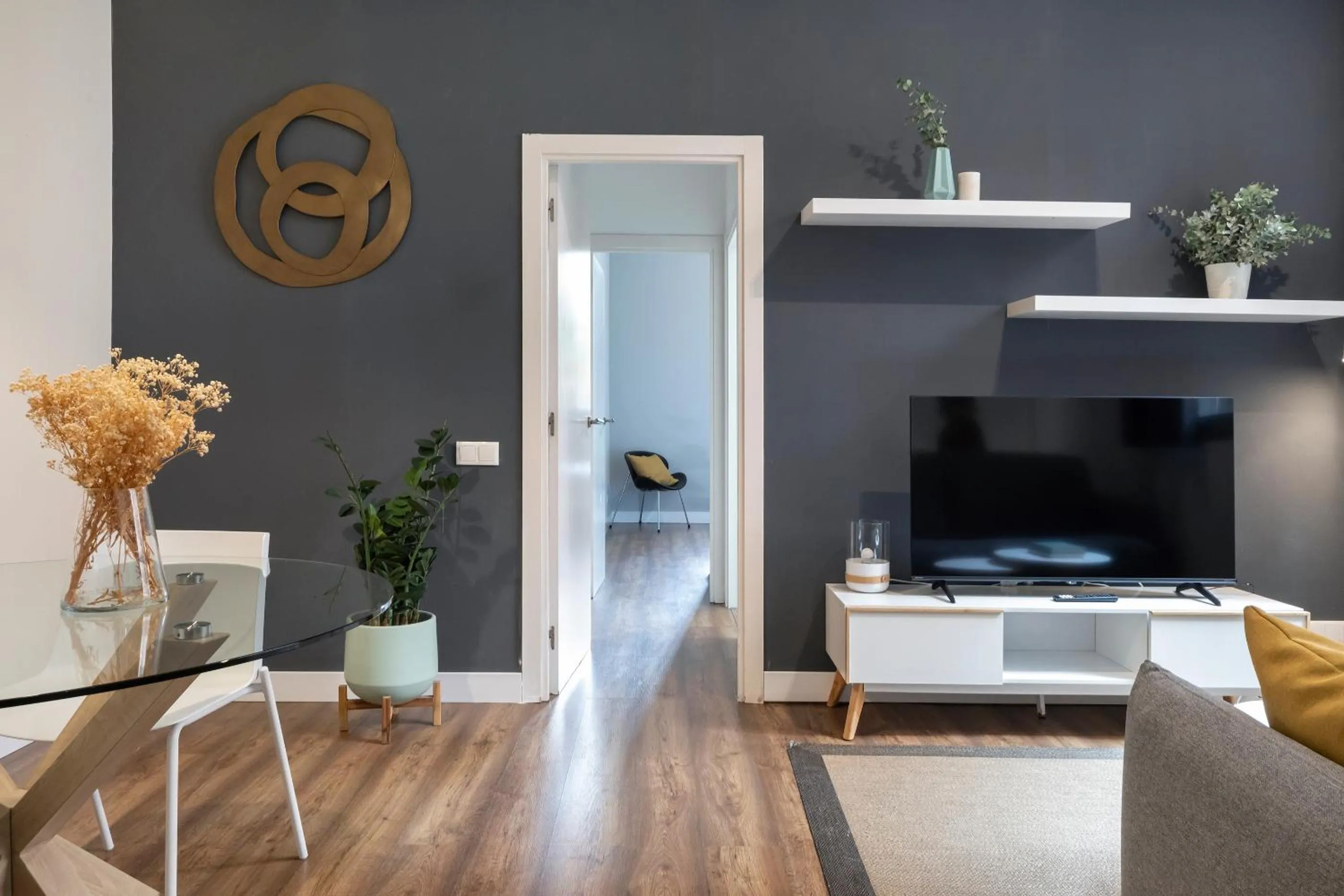 Living room in Feelathome Poblenou Beach Apartments