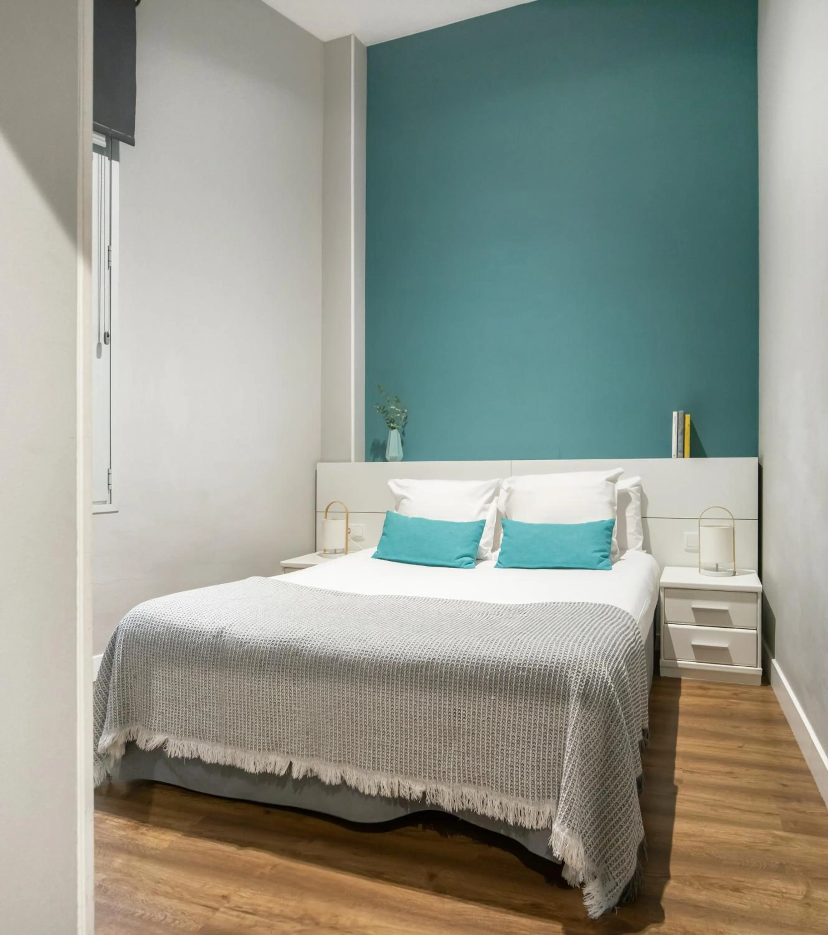 Bed in Feelathome Poblenou Beach Apartments