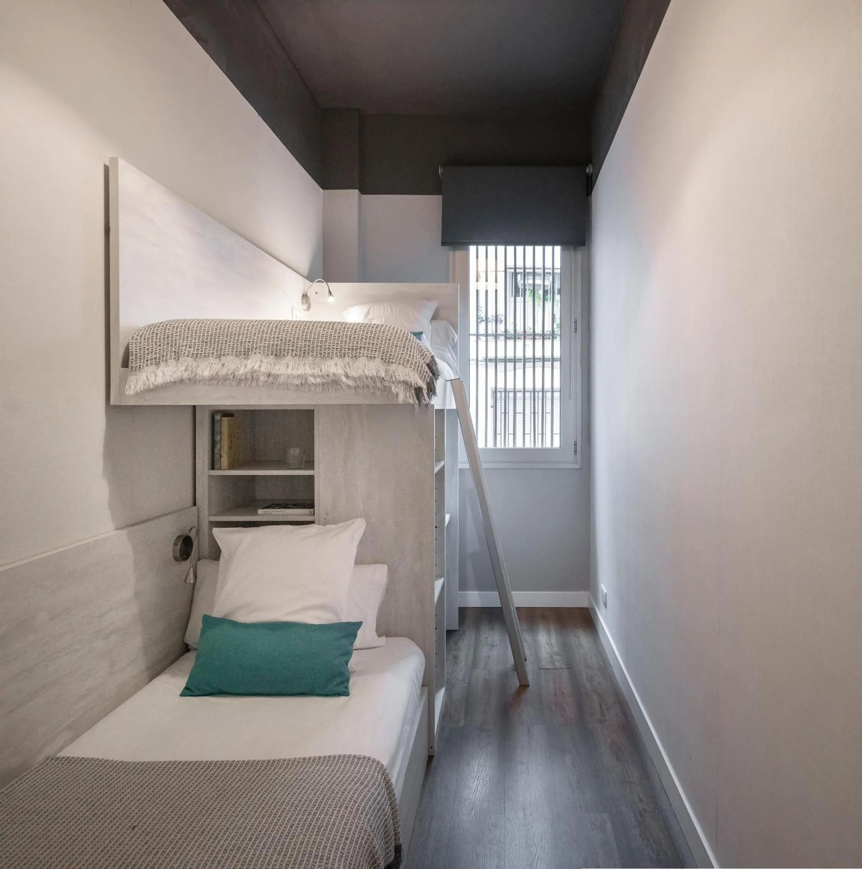 Bed in Feelathome Poblenou Beach Apartments