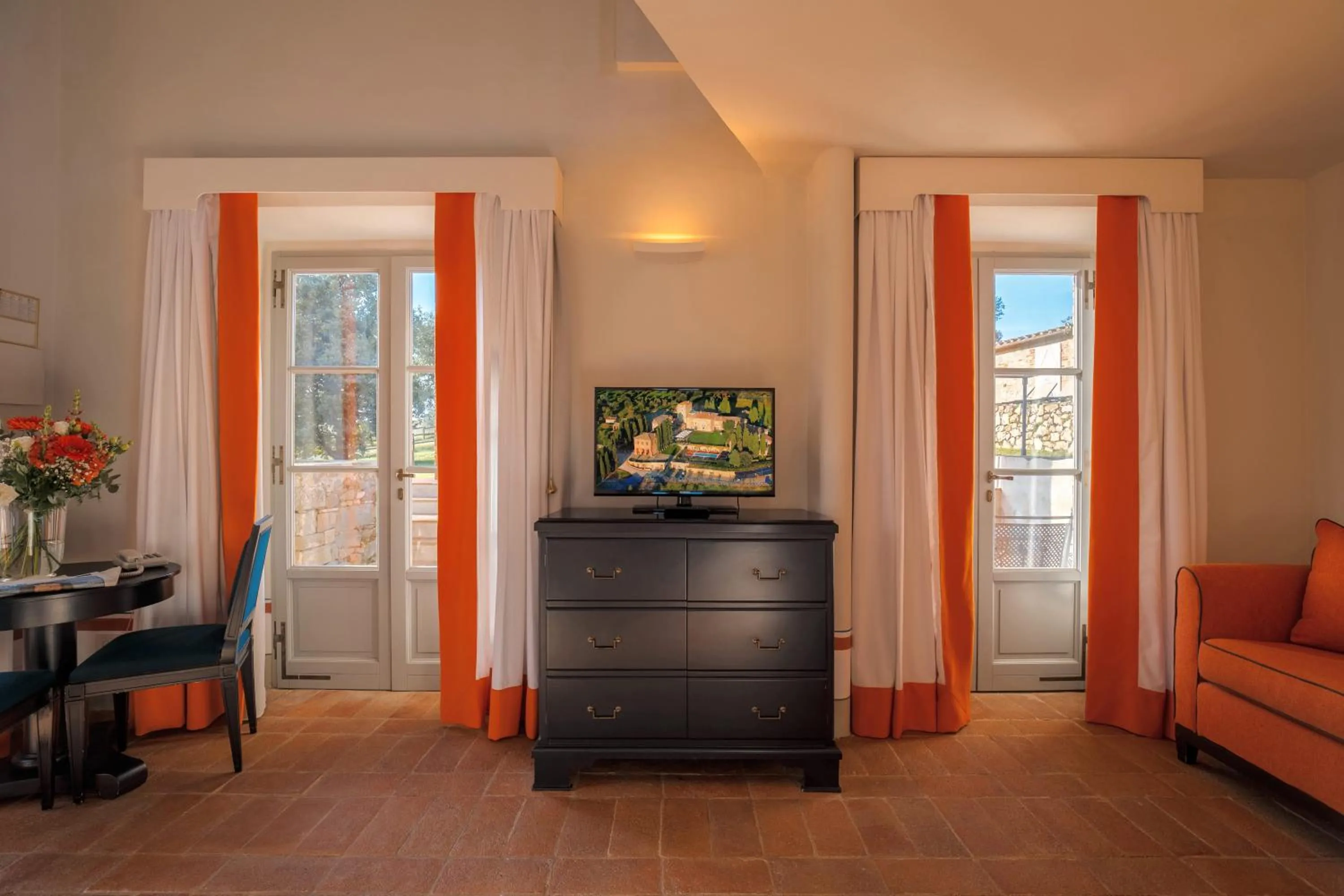 Seating area in Borgo Scopeto Wine & Country Relais