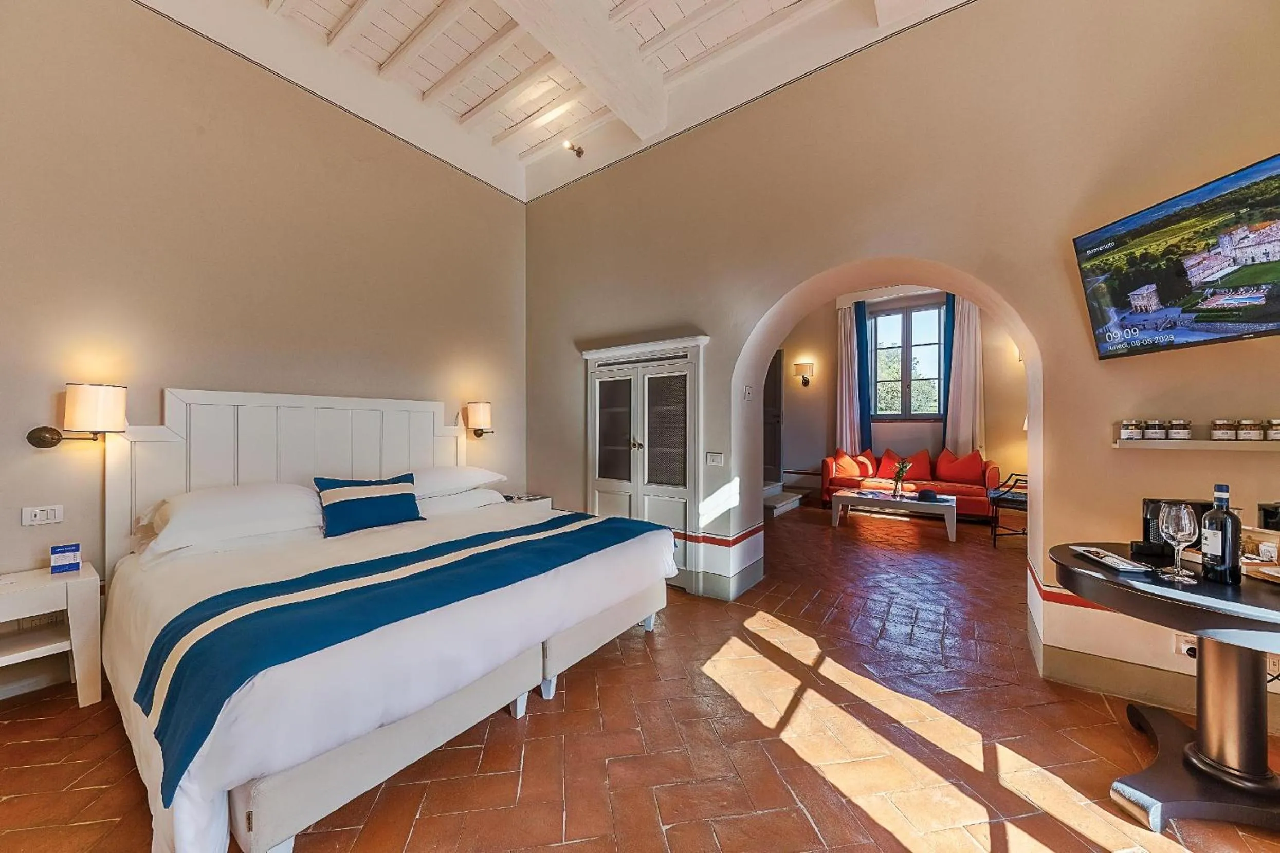 Photo of the whole room, Bed in Borgo Scopeto Wine & Country Relais