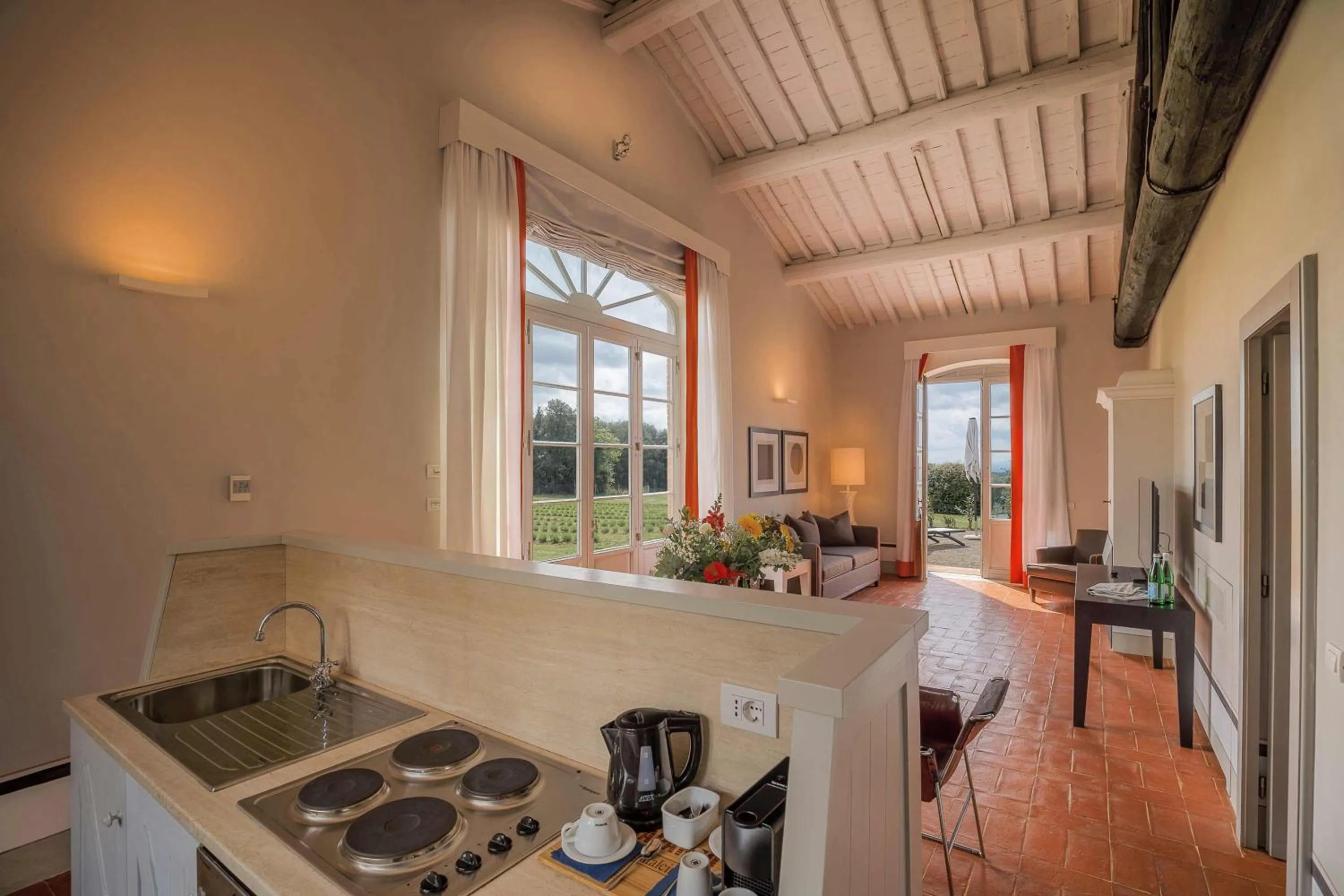 Kitchen or kitchenette in Borgo Scopeto Wine & Country Relais