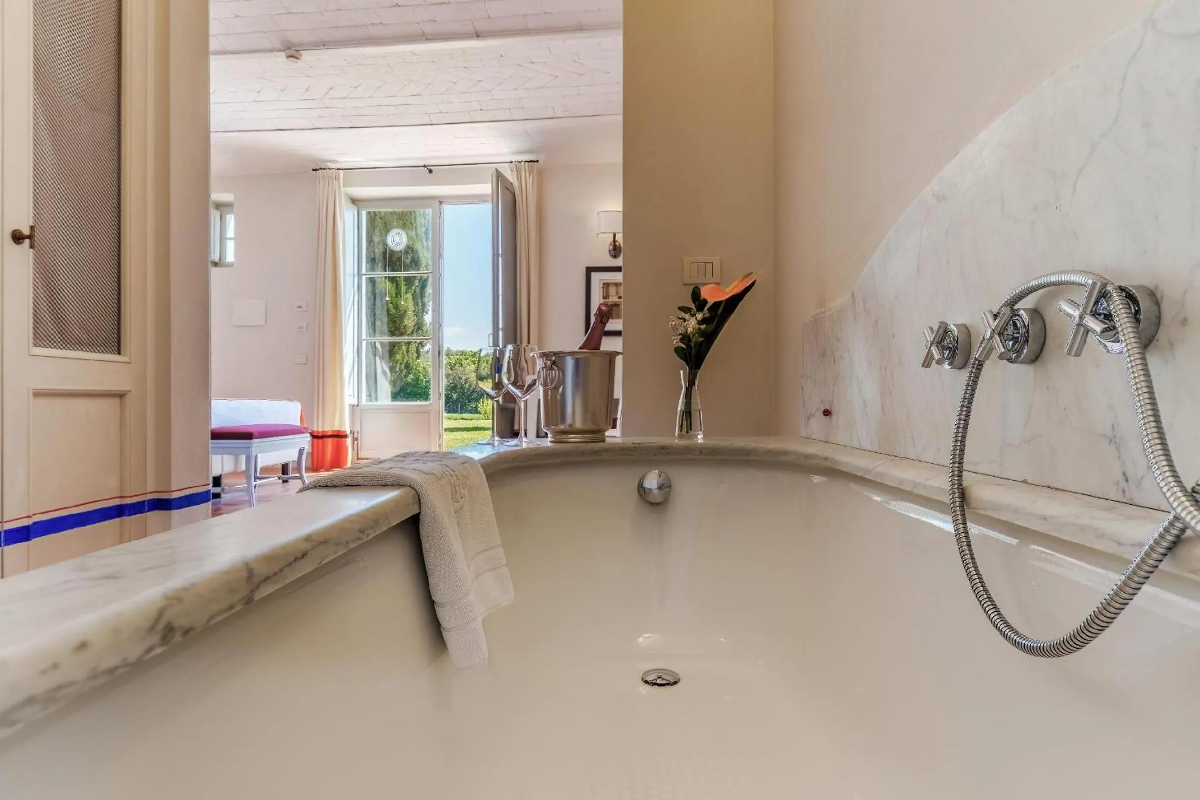 Bath in Borgo Scopeto Wine & Country Relais