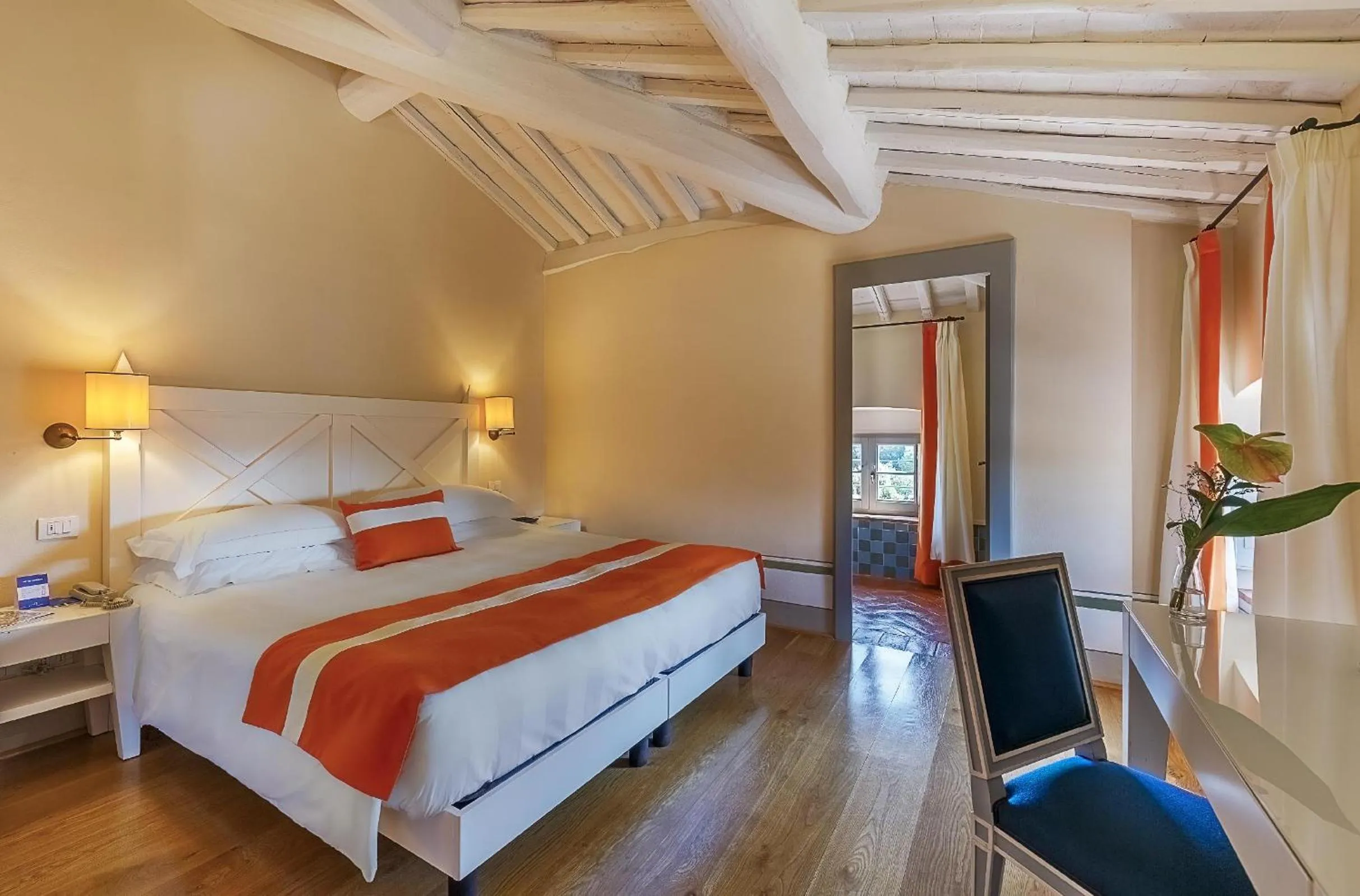 Bedroom, Bed in Borgo Scopeto Wine & Country Relais