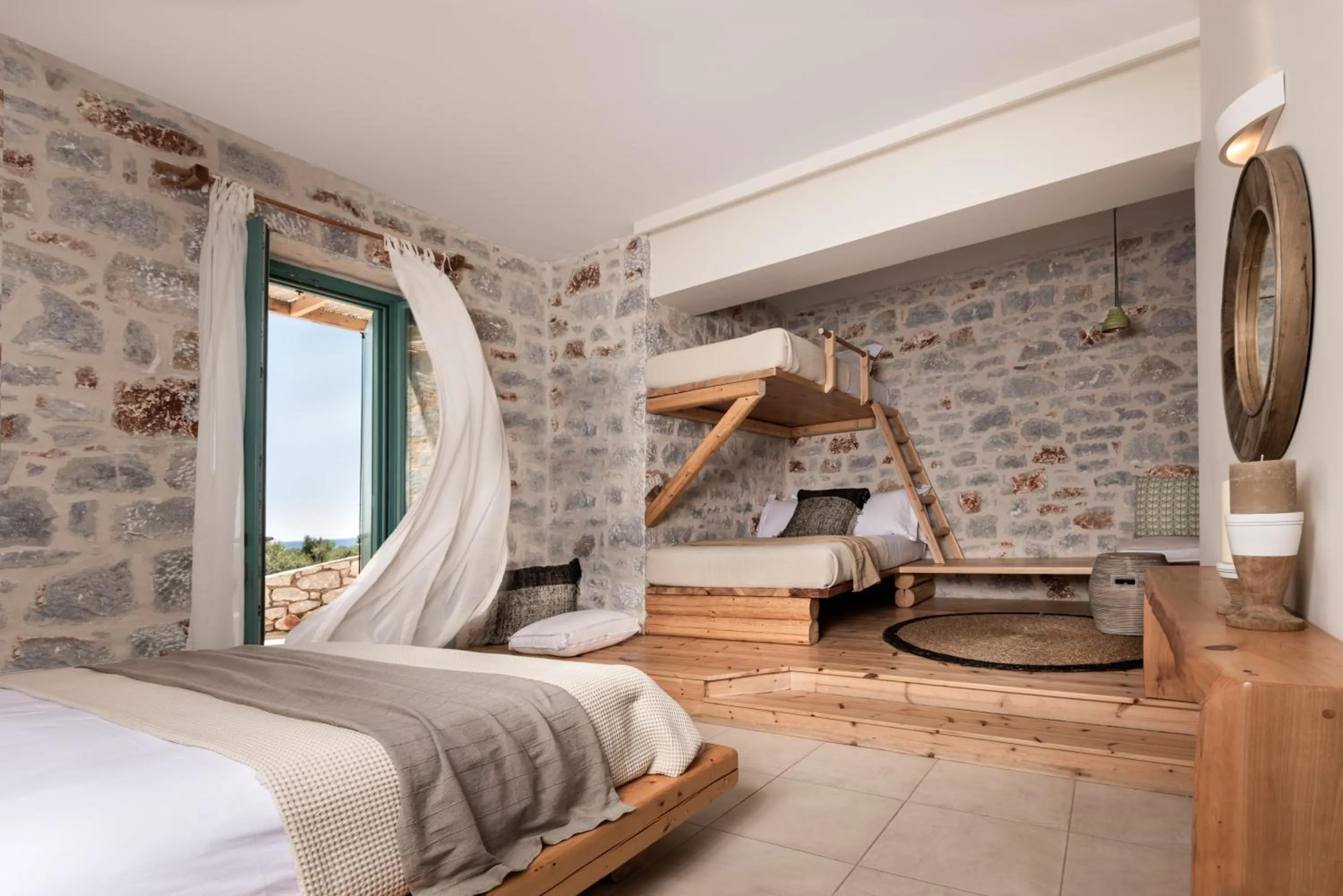 Photo of the whole room, Bed in The Olive Yard