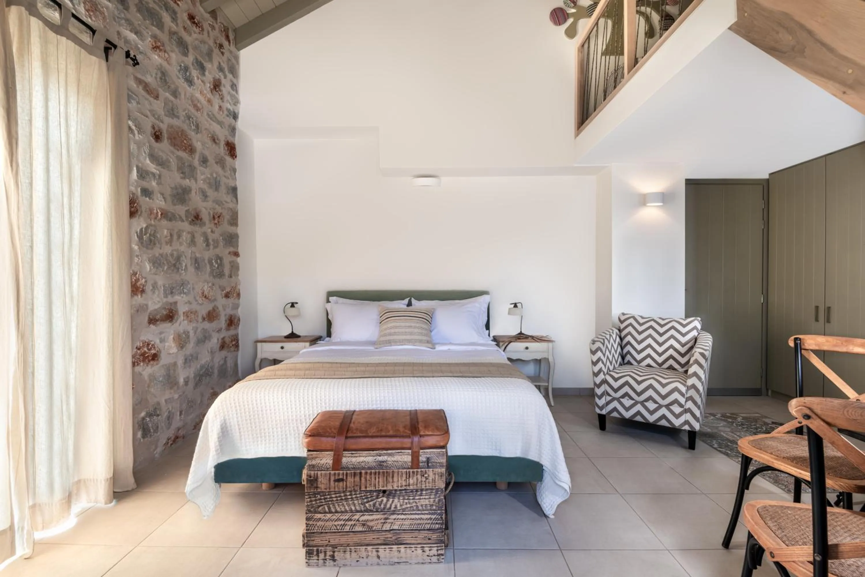 Photo of the whole room, Bed in The Olive Yard