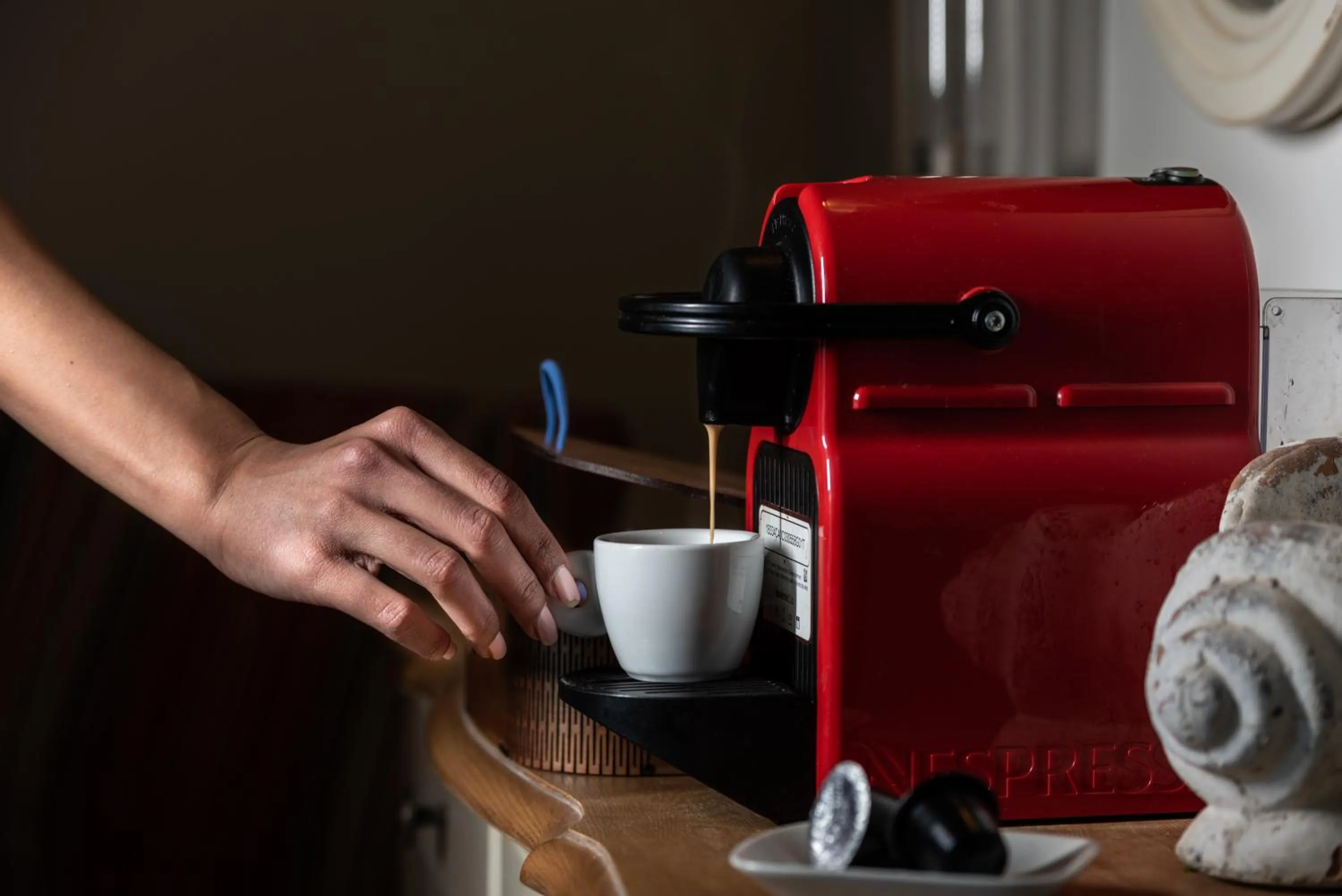 Coffee/tea facilities in The Olive Yard