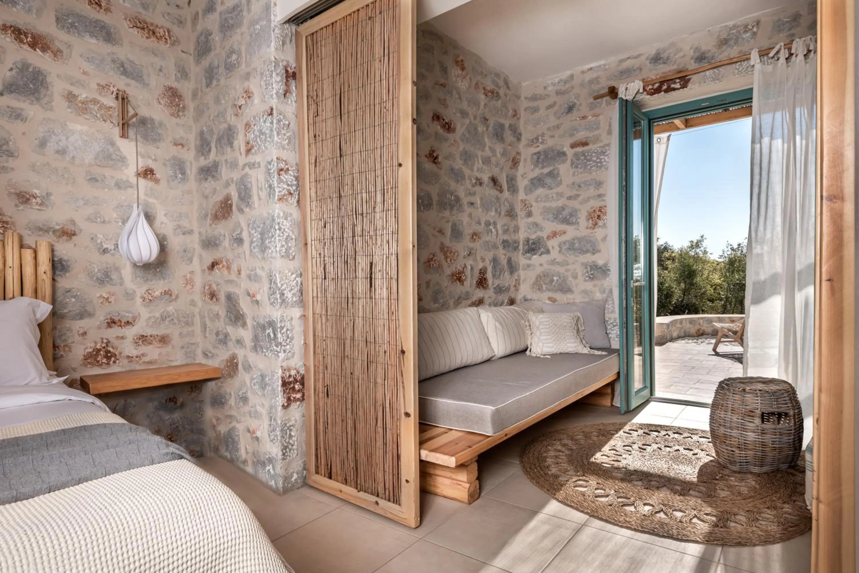 Photo of the whole room, Bed in The Olive Yard