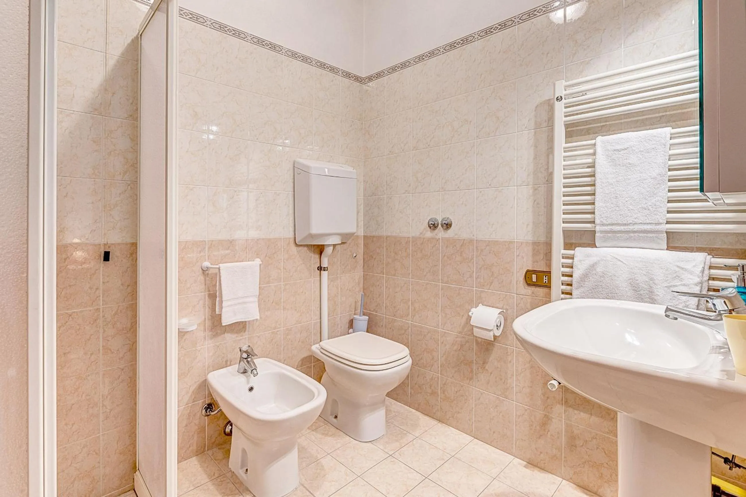 Bathroom in Agriturismo I Portici