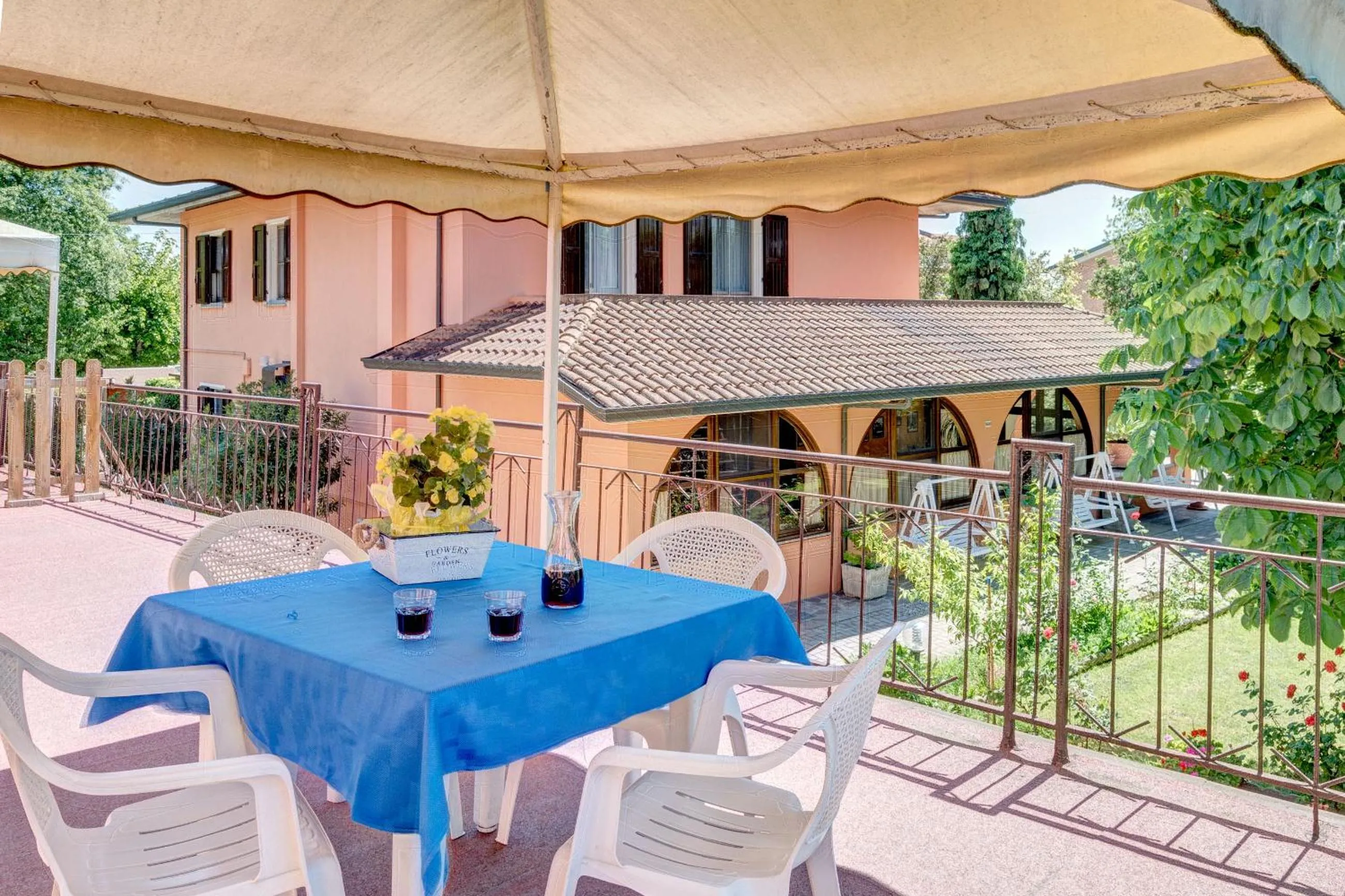 Balcony/Terrace in Agriturismo I Portici