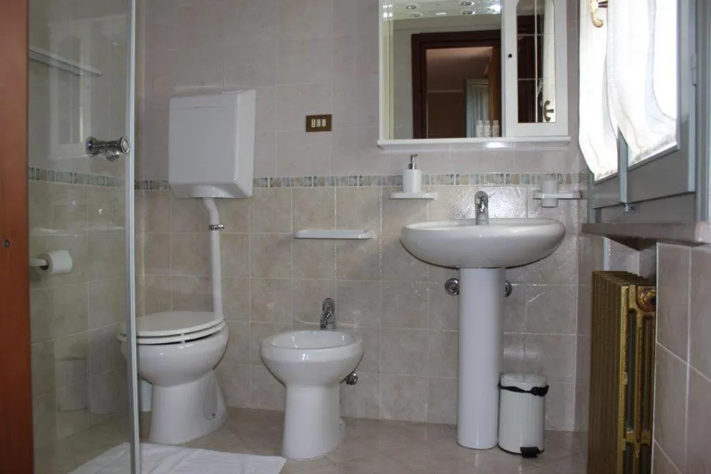 Bathroom in Agriturismo I Portici