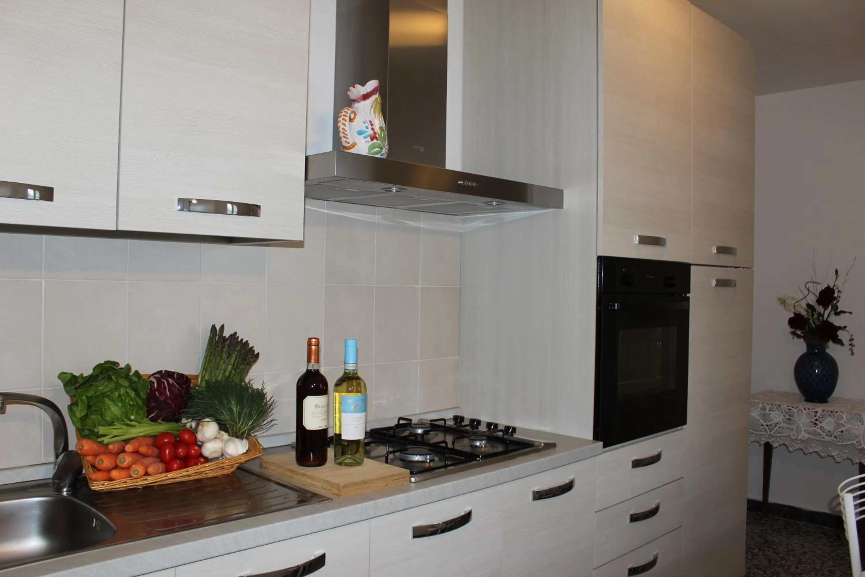 Kitchen or kitchenette in Agriturismo I Portici