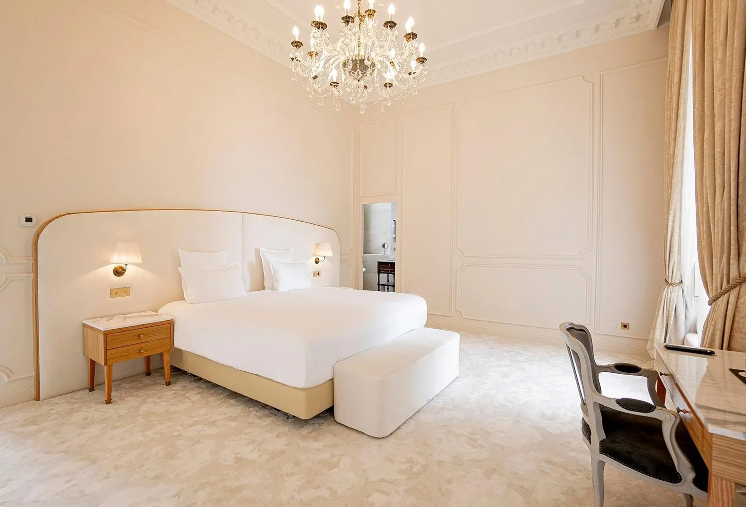 Bed in Château De Noirieux