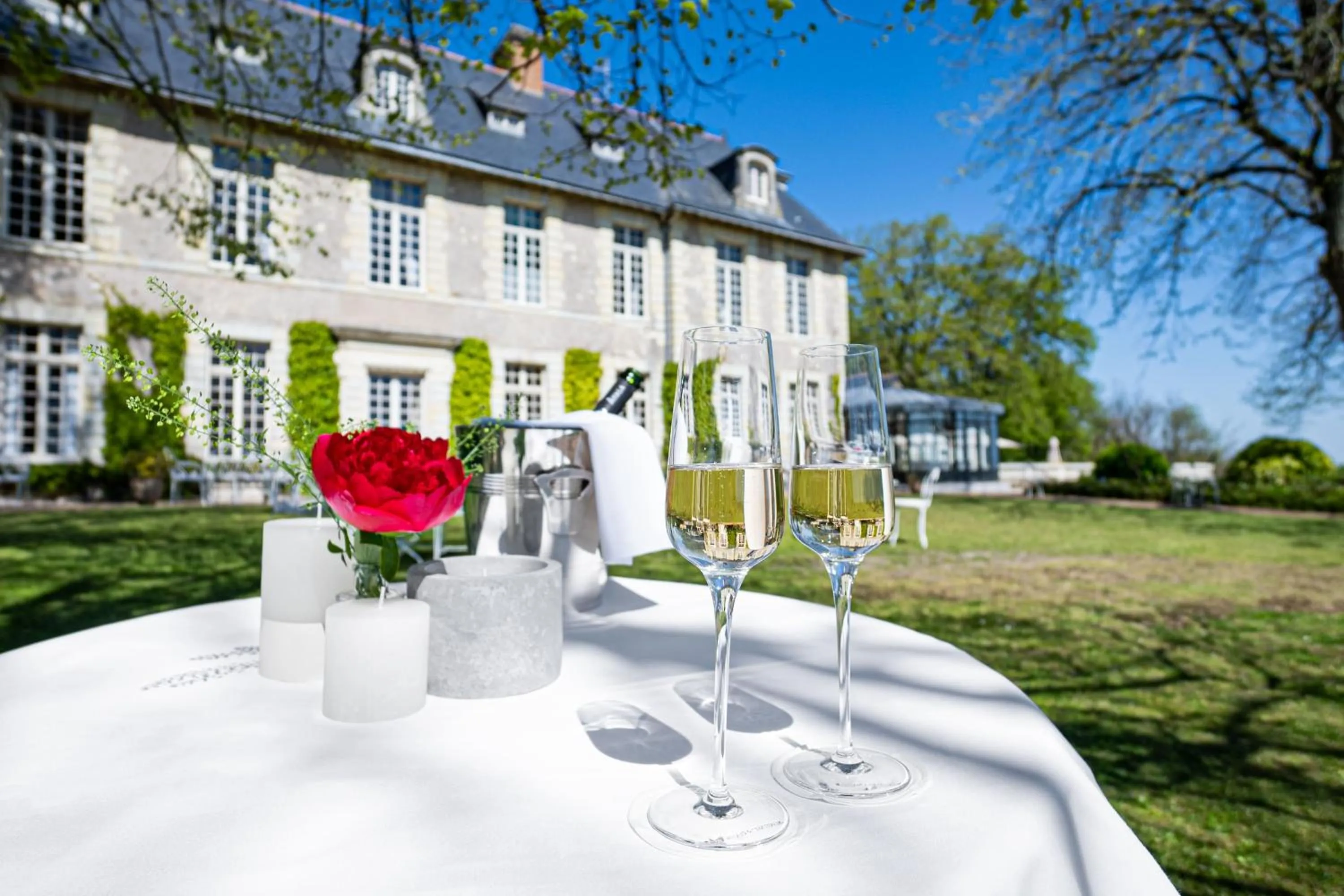 Patio in Château De Noirieux