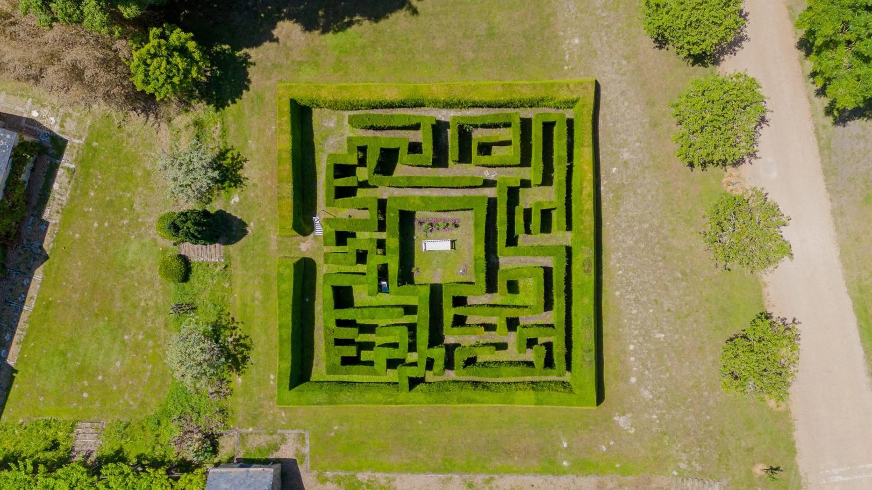 Garden in Château De Noirieux