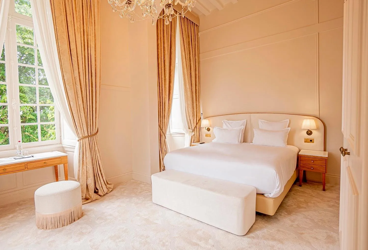 Bed in Château De Noirieux