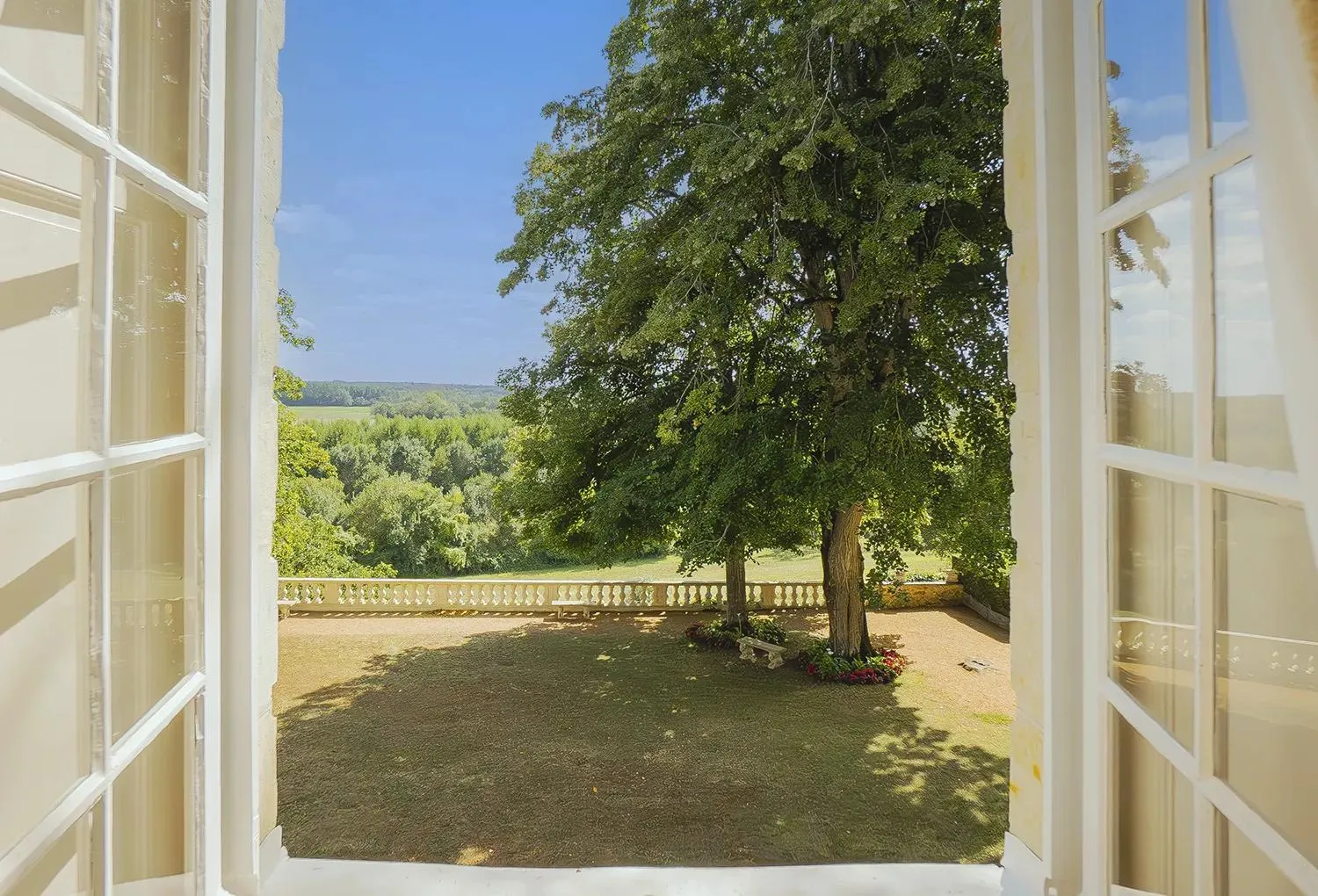 View (from property/room) in Château De Noirieux