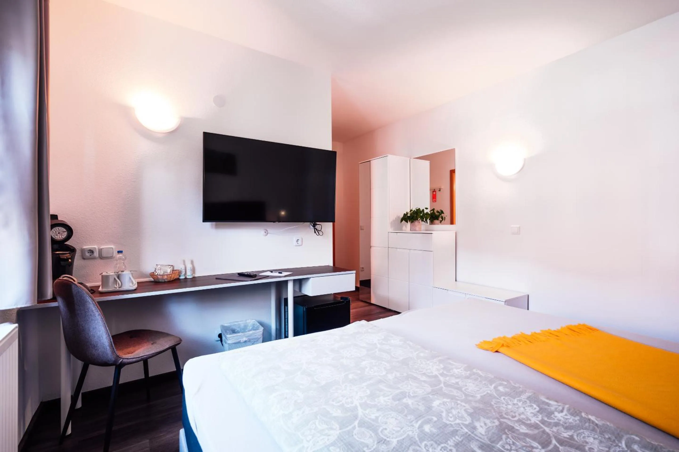 Bedroom, Bed in Landhauspension Rank