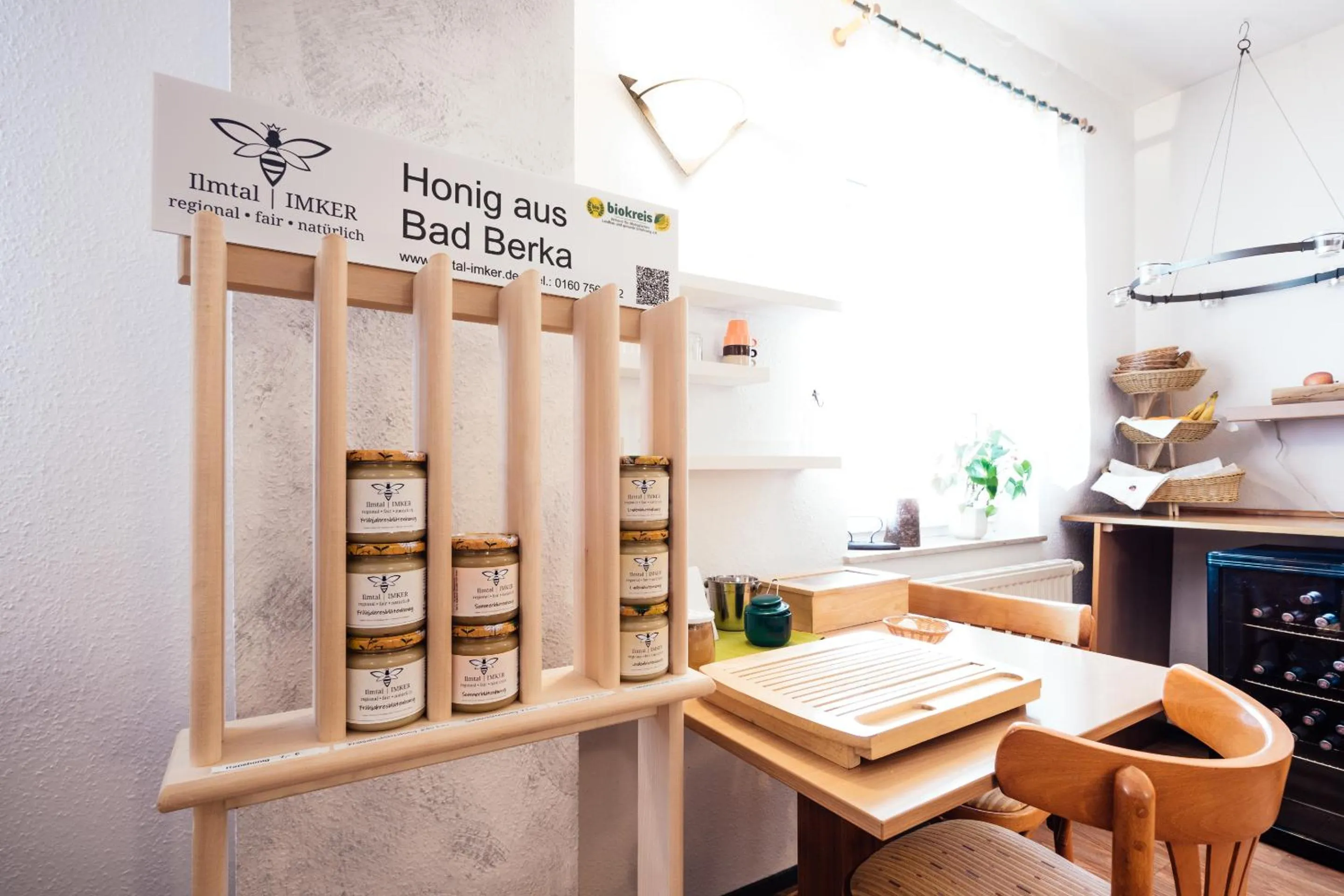 Dining area in Landhauspension Rank