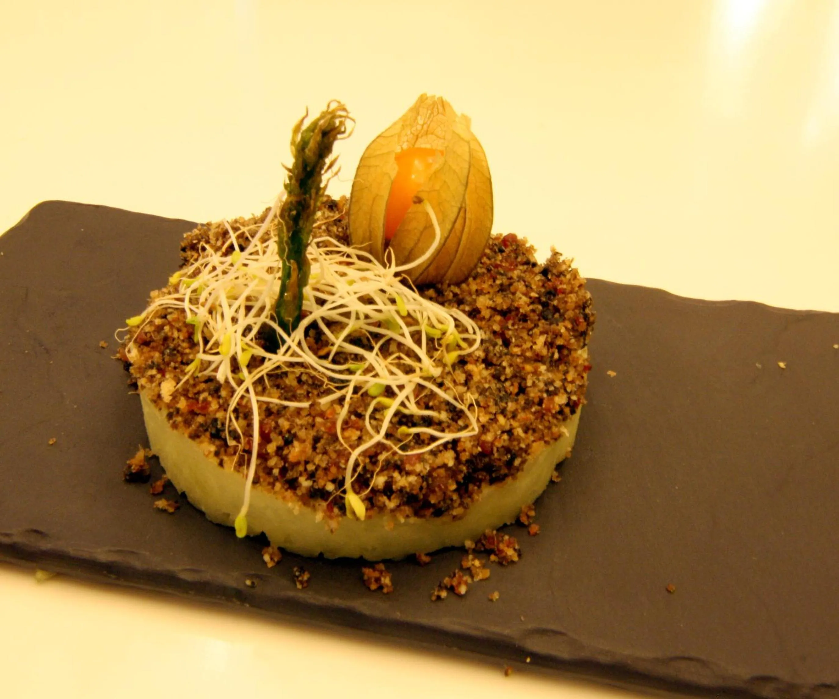 Food close-up in Hotel Merindad de Olite