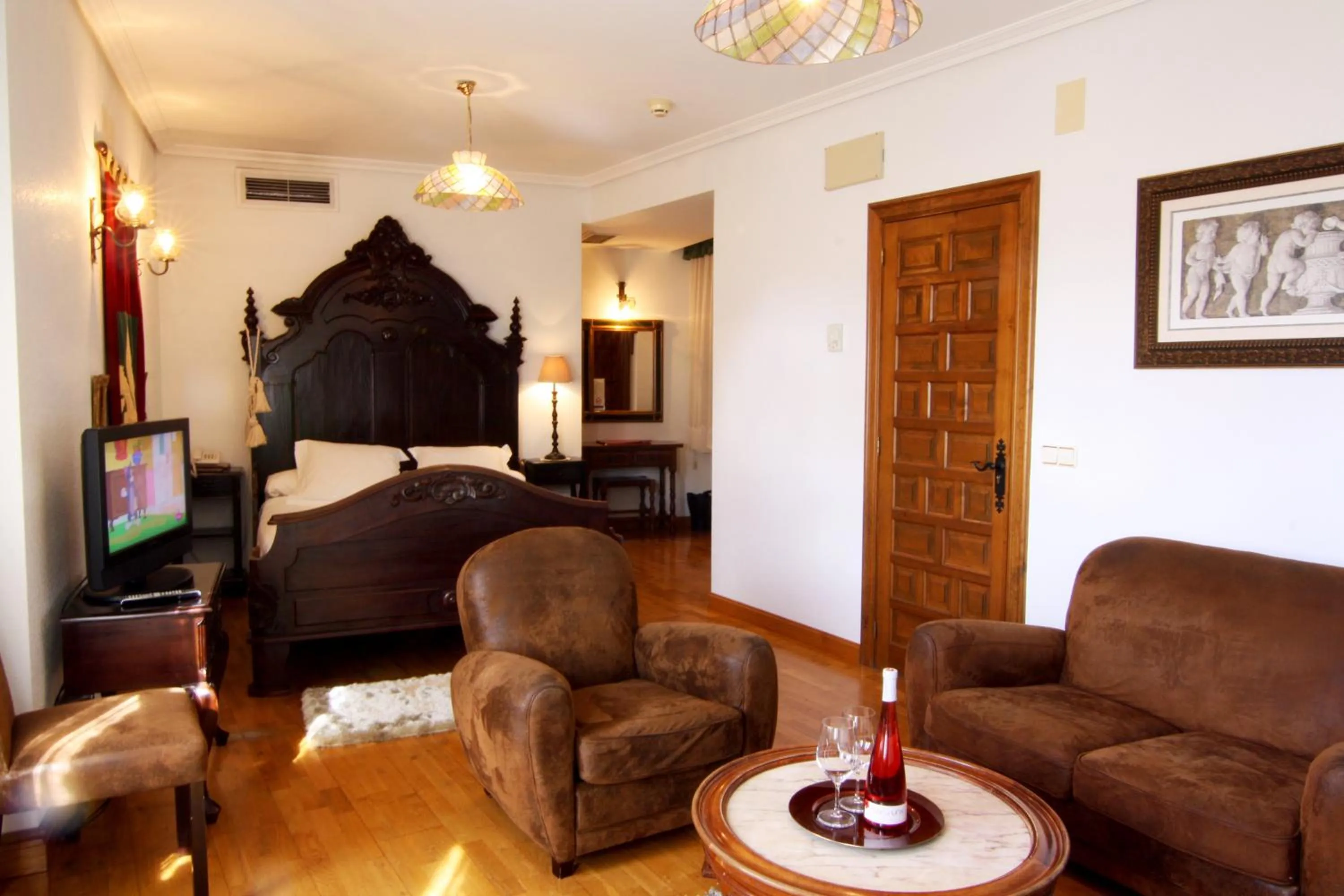 Bedroom in Hotel Merindad de Olite
