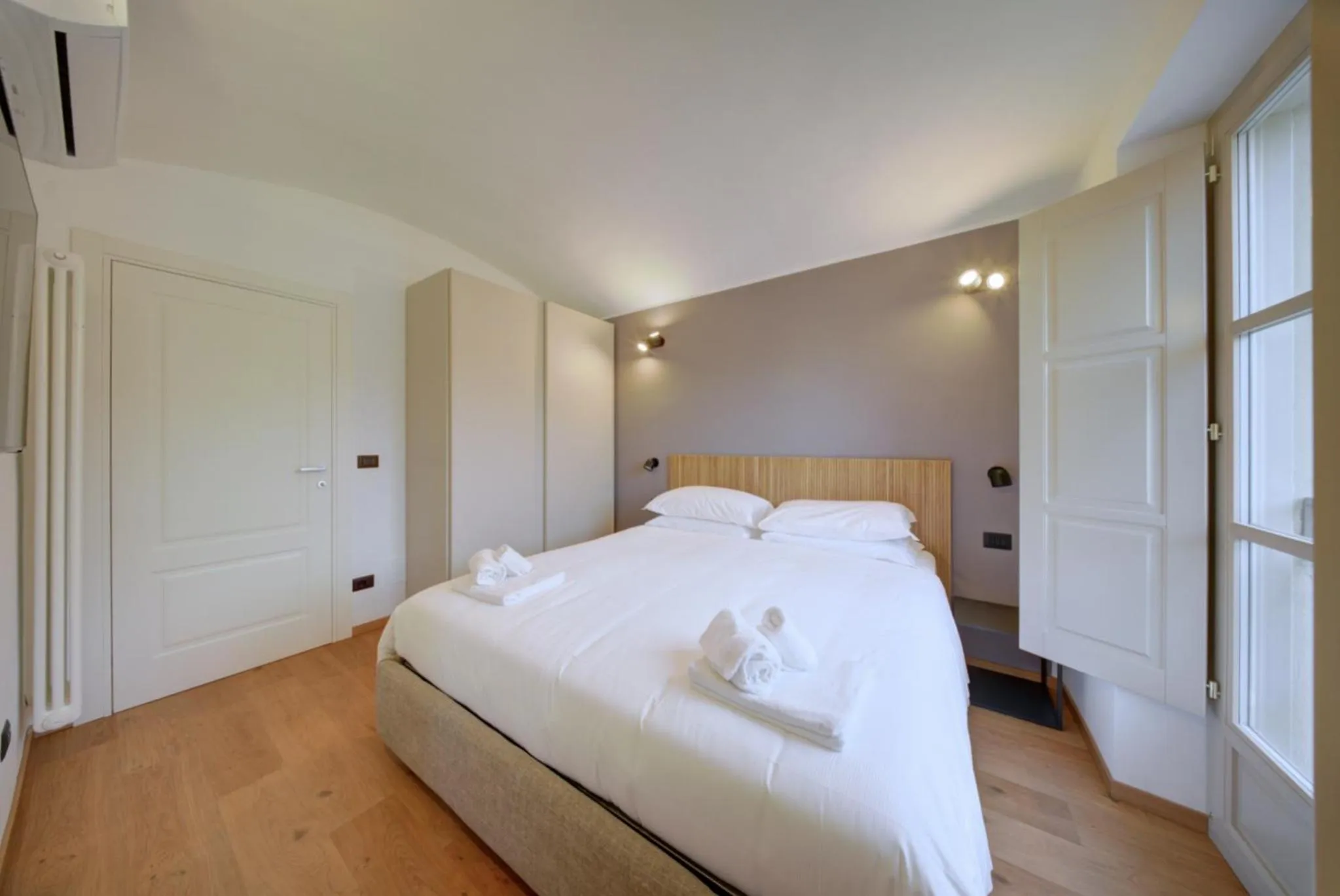 Bed in Liberty Hotel