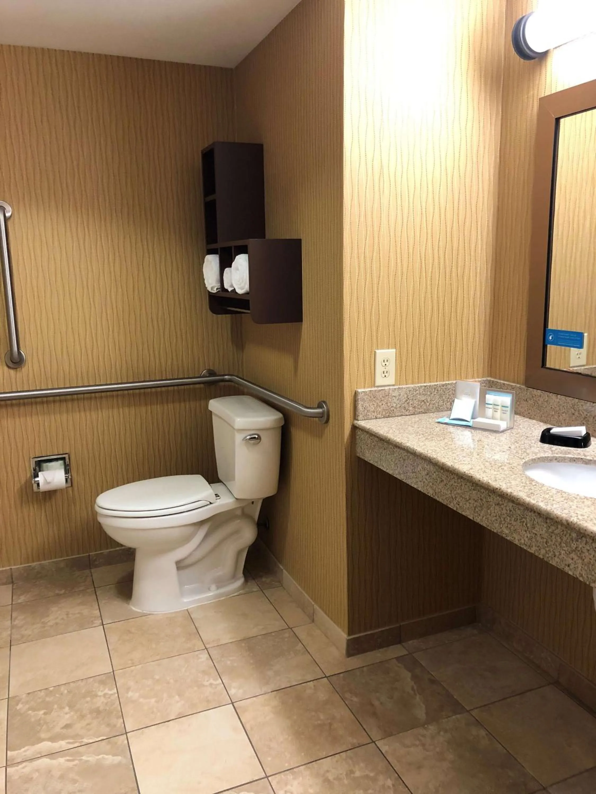 Bathroom in Hampton Inn and Suites Woodstock, Virginia