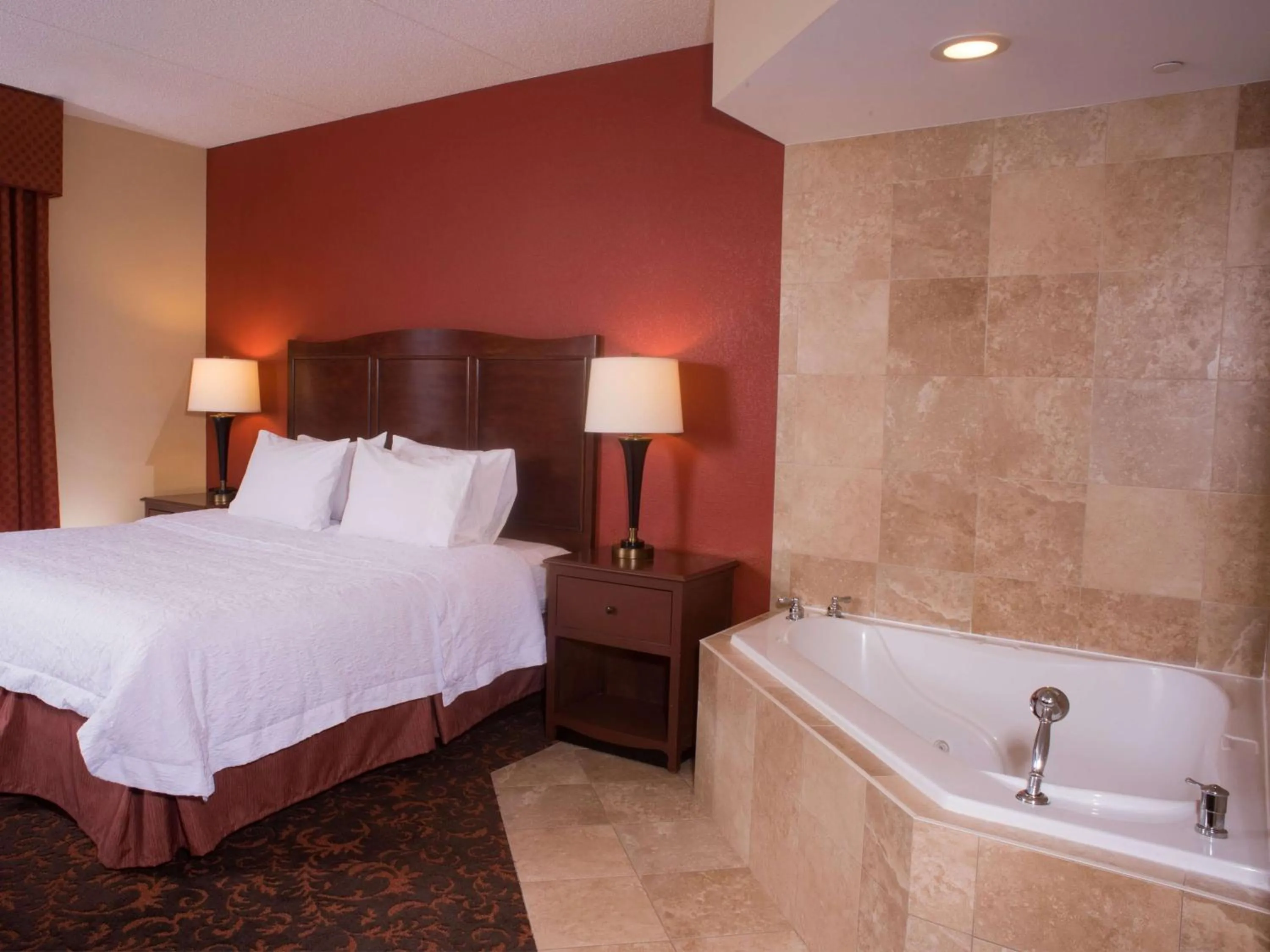 King Studio Suite with Whirlpool - Non-Smoking in Hampton Inn and Suites Woodstock, Virginia