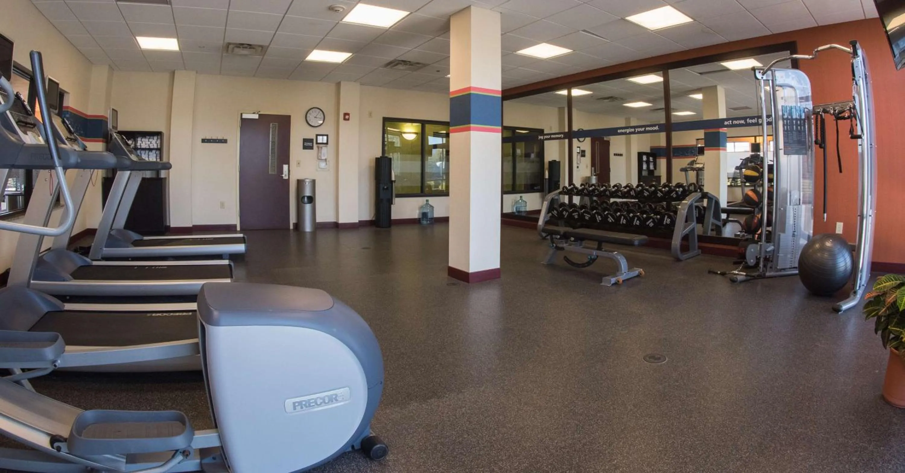 Fitness centre/facilities in Hampton Inn and Suites Woodstock, Virginia