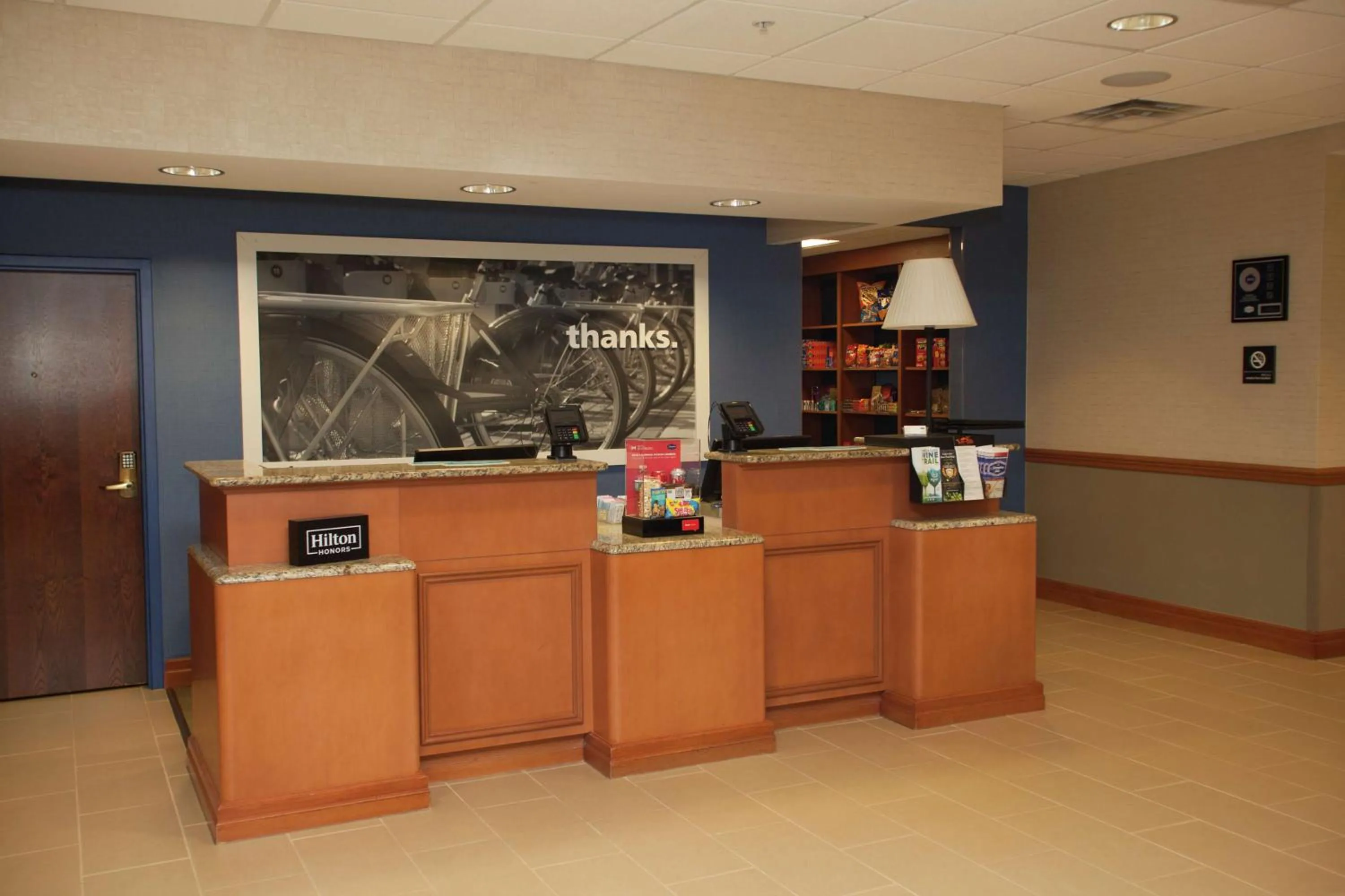 Lobby or reception in Hampton Inn Elmira/Horseheads