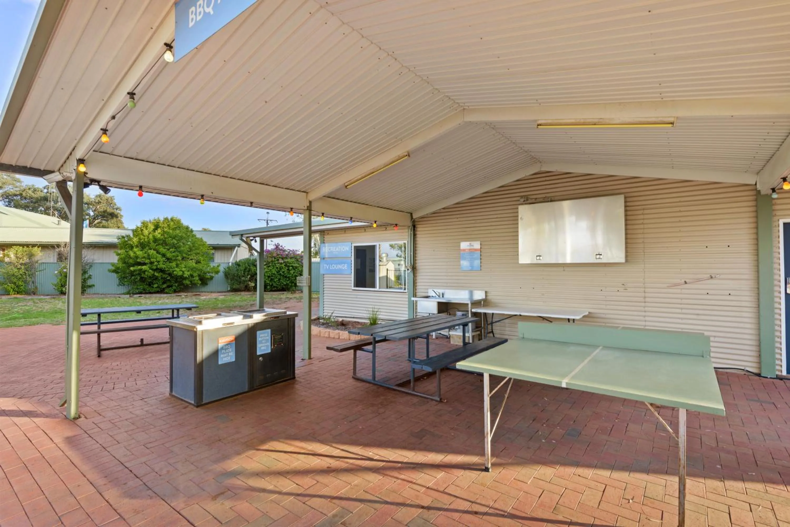 Table tennis in Discovery Parks - Port Augusta