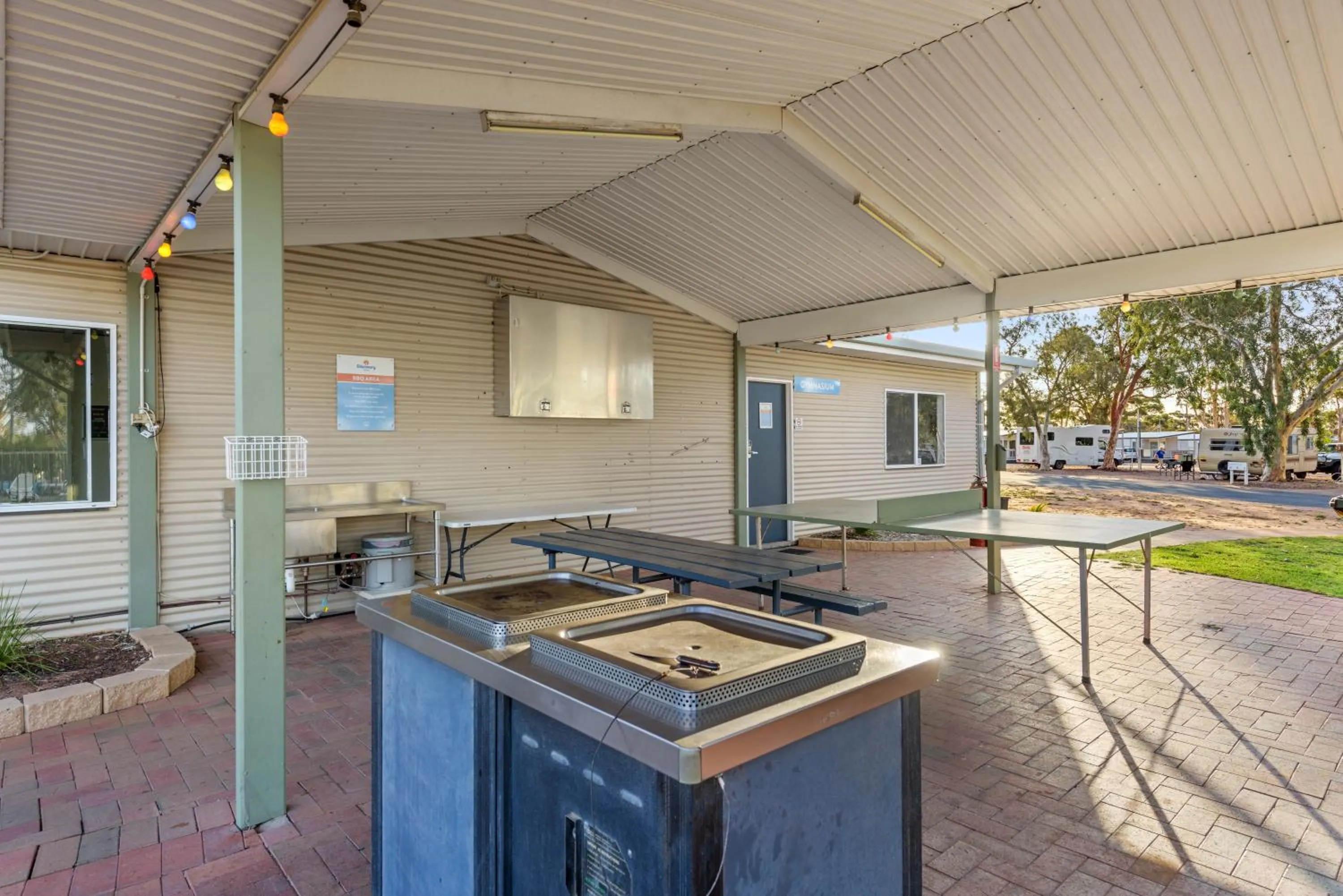 BBQ facilities in Discovery Parks - Port Augusta