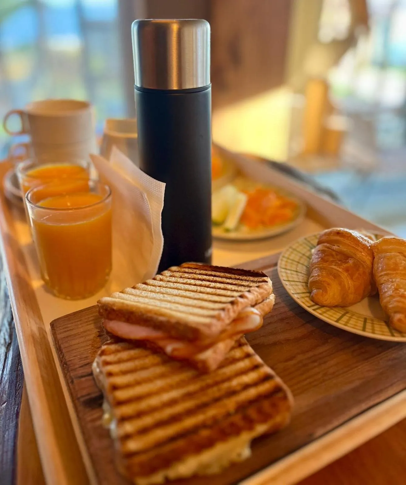 Food and drinks in Blumen Hotel