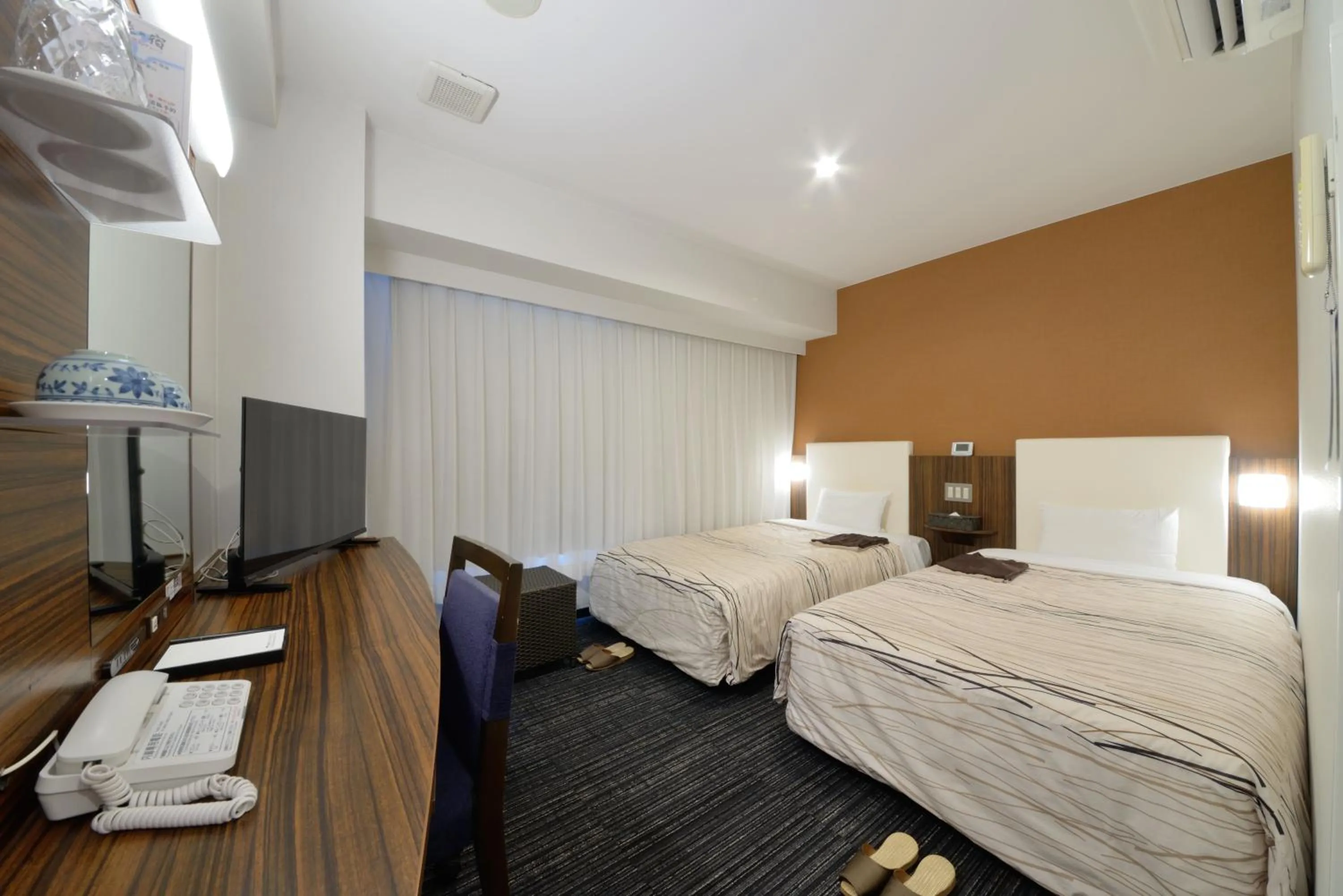 Photo of the whole room, Bed in Fukui Manten Hotel Ekimae